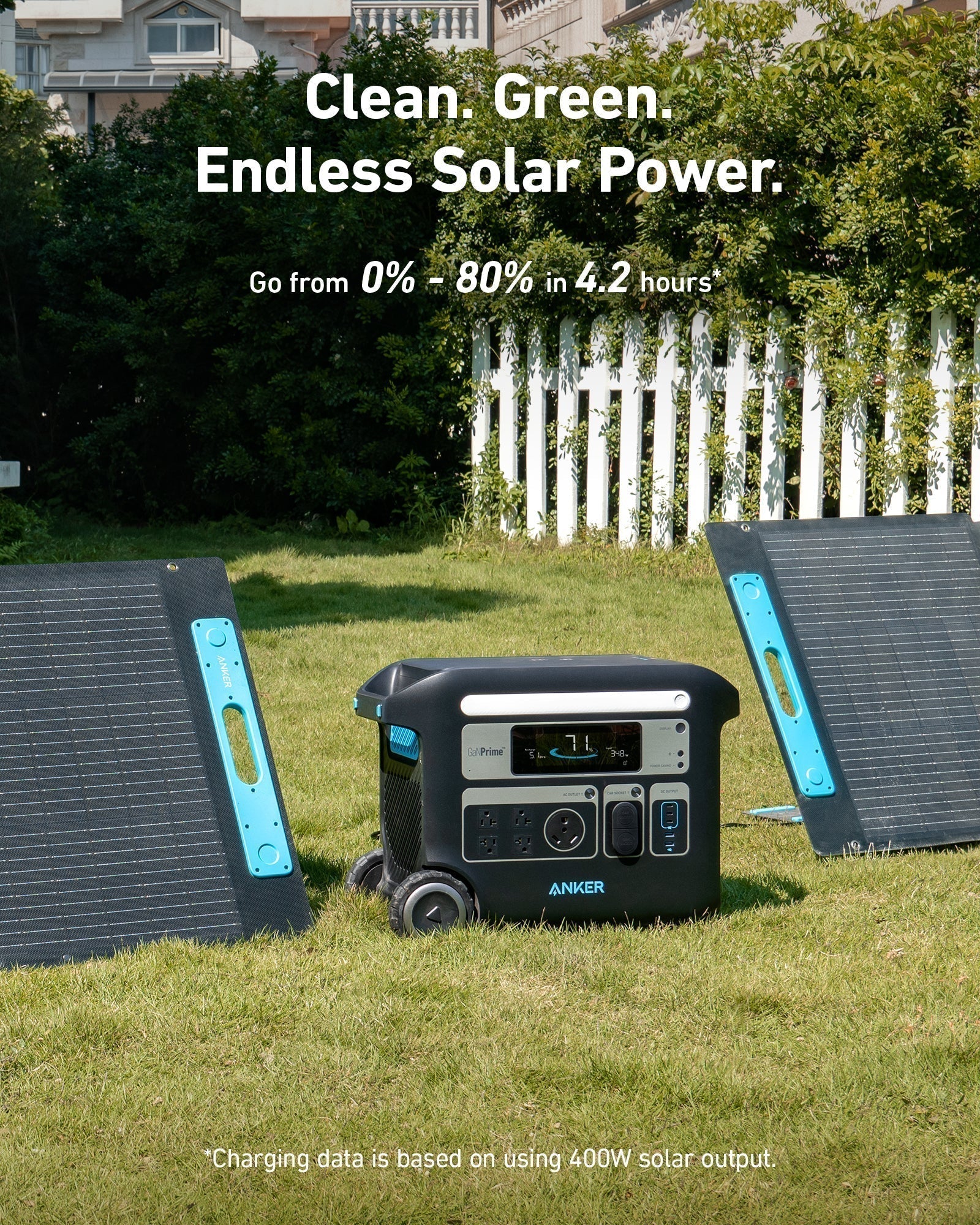 Anker SOLIX F2000 Solar Generator + 5200W Solar Panels image 4