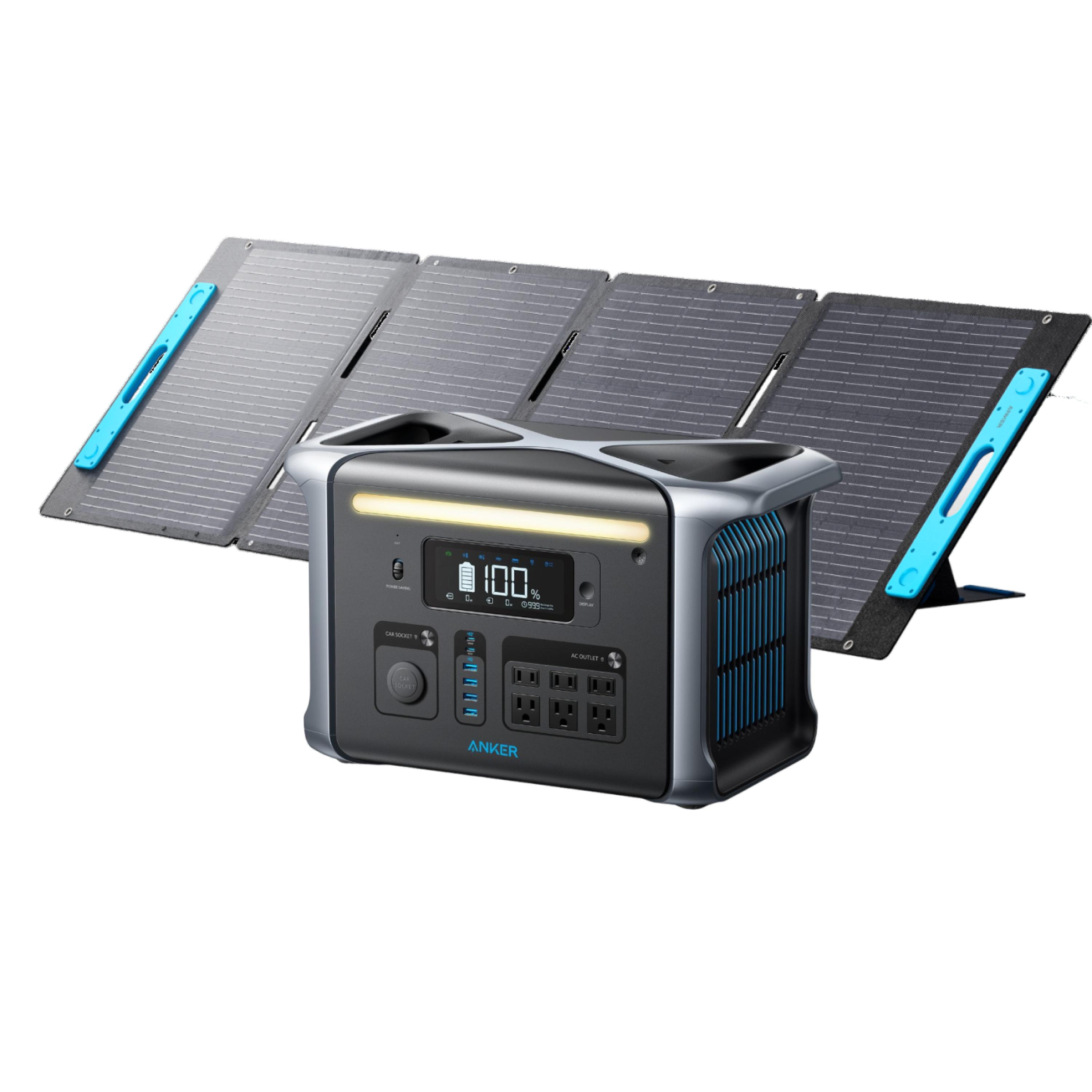 Anker SOLIX F1200 Solar Generator + 200W Solar Panel image 0