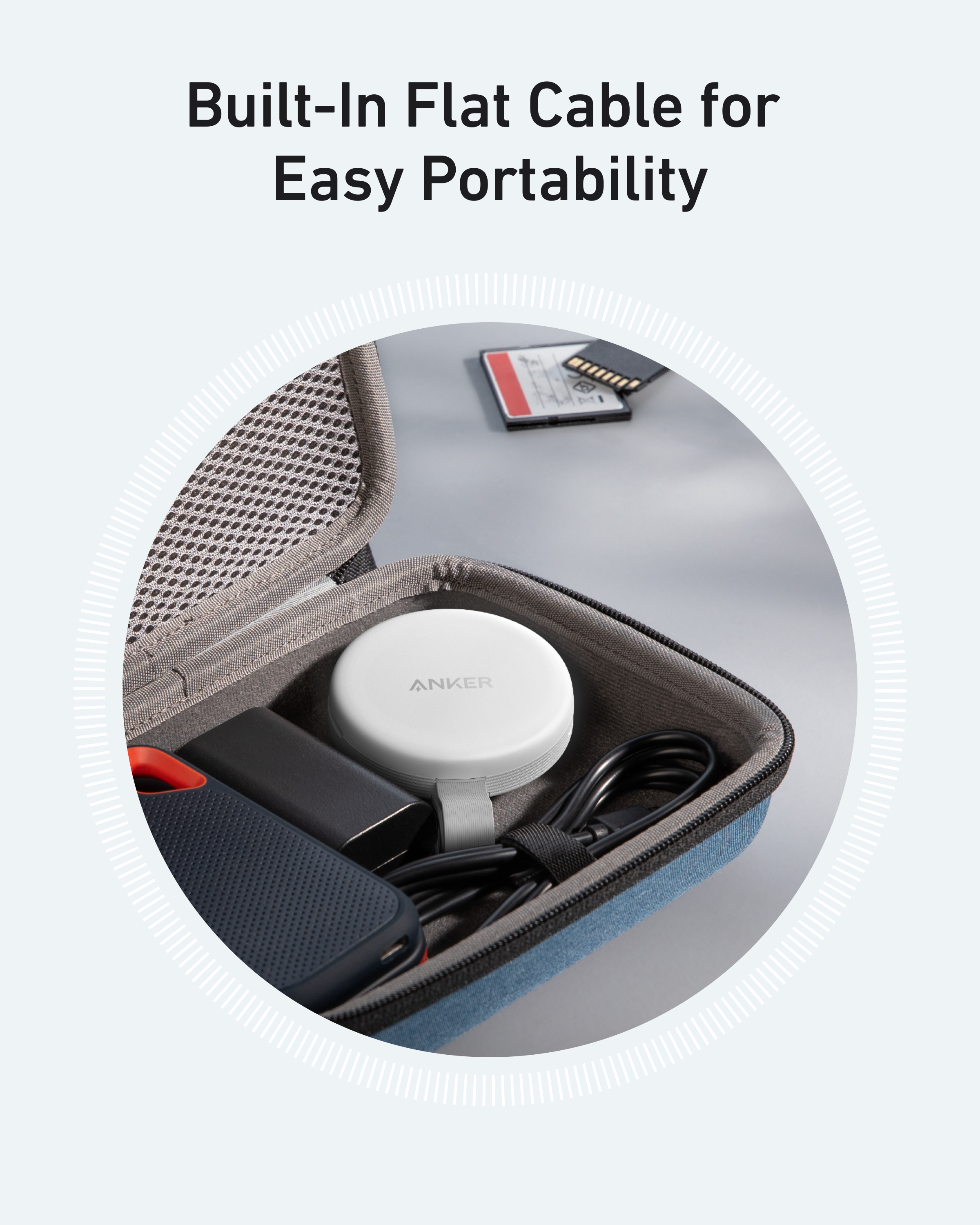Anker MagGo USB-C Adapter (3-in-1, 10Gbps, For iPhone) image 2