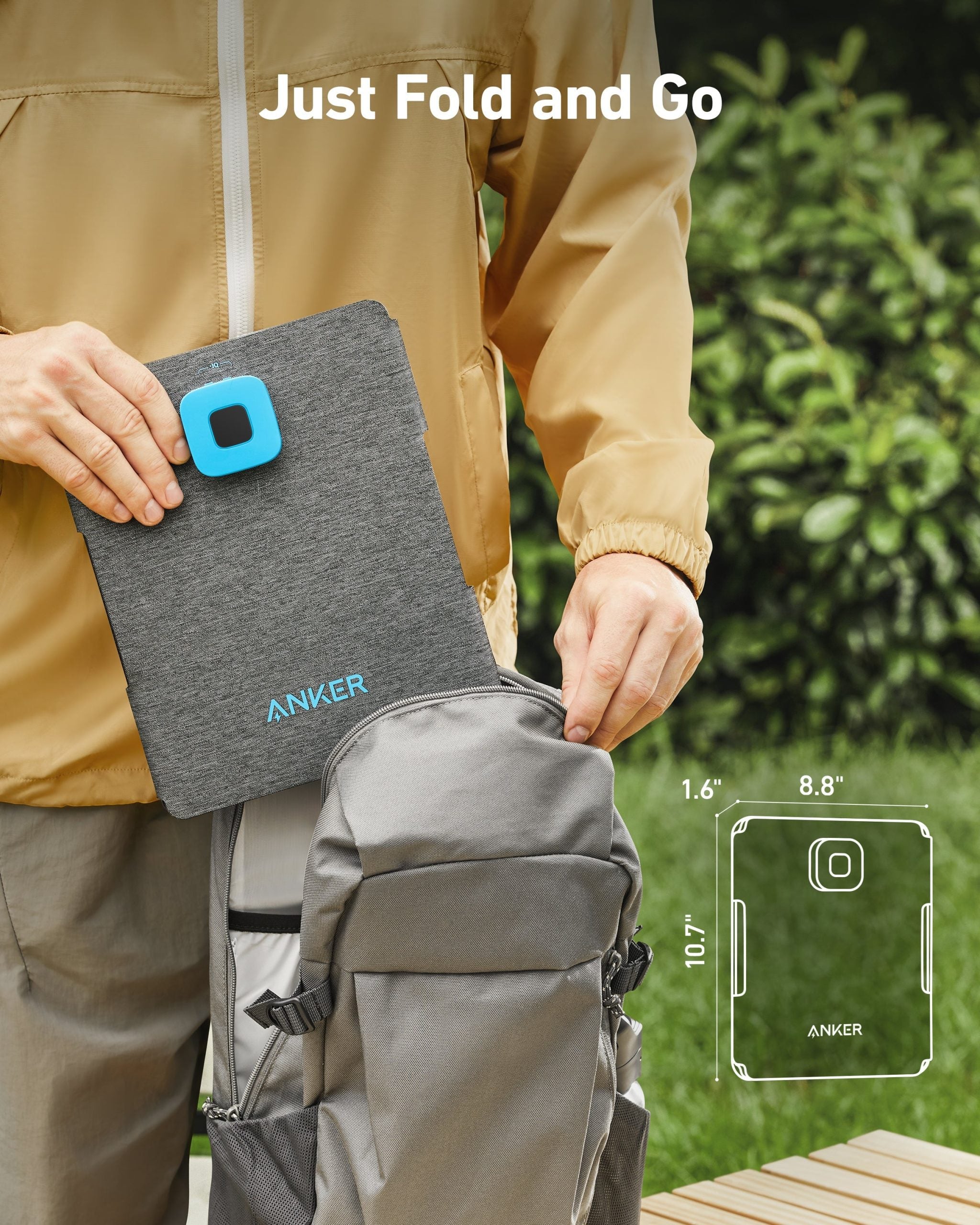 Anker SOLIX PS30 Portable Solar Panel (30W) image 5