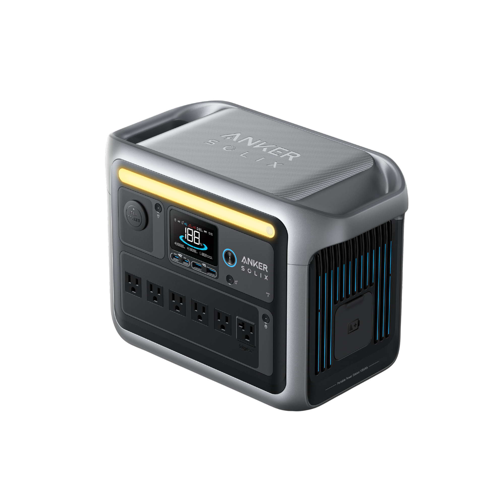 Anker SOLIX C1000 Solar Generator + 400W Solar Panel image 2