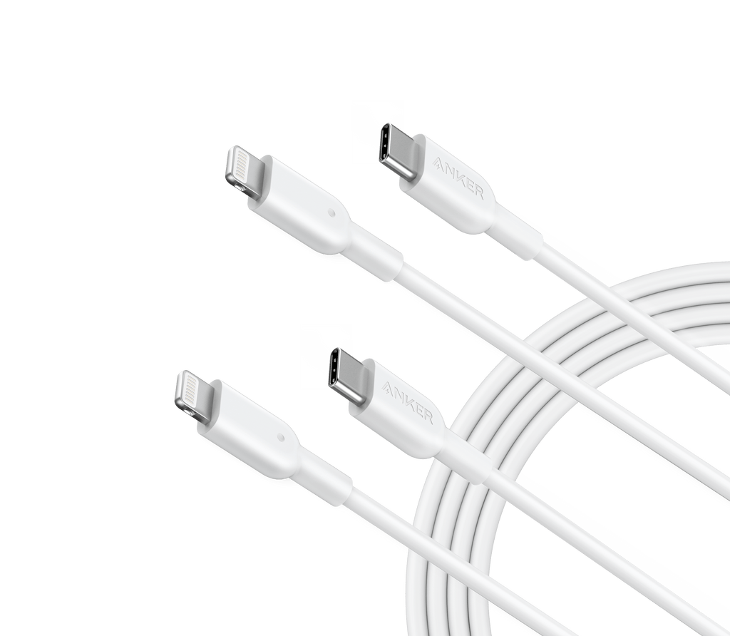 Anker 321 USB-C to Lightning Cable (6 ft, 2-Pack) image 0