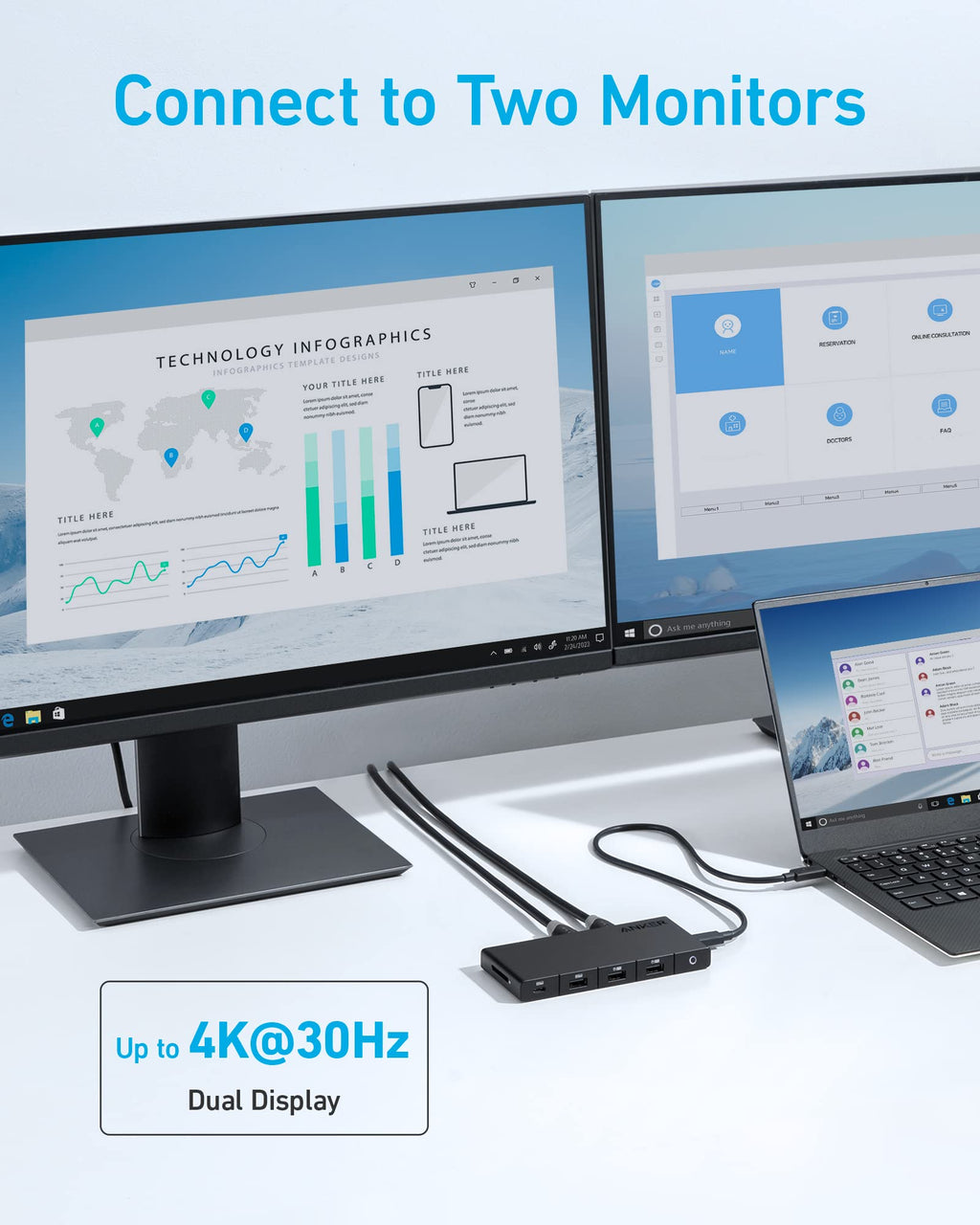 Anker 364 USB-C Hub (10-in-1, Dual 4K HDMI) image 5