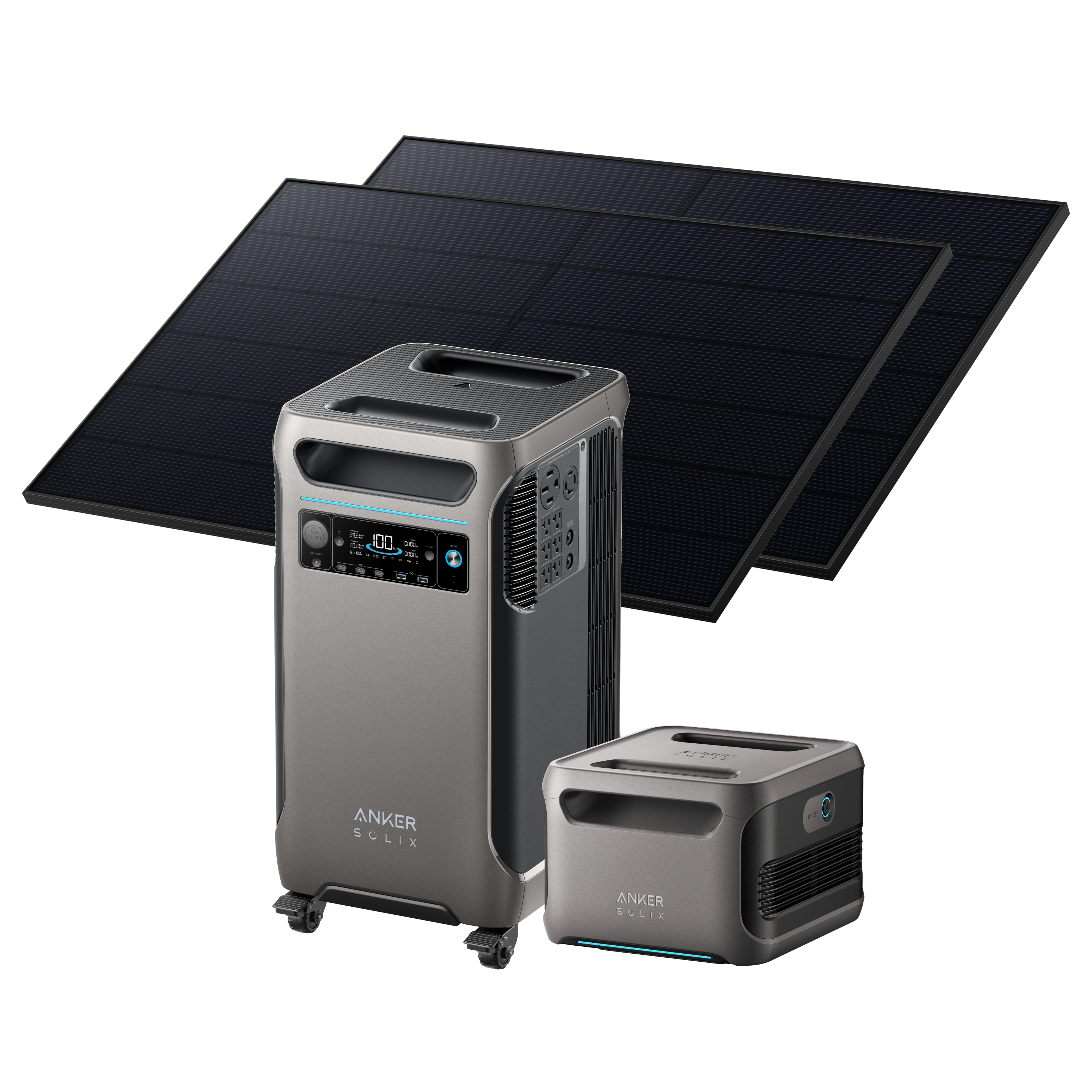 Anker SOLIX F3800 + Expansion Battery + 2410W Rigid Solar Panels image 0