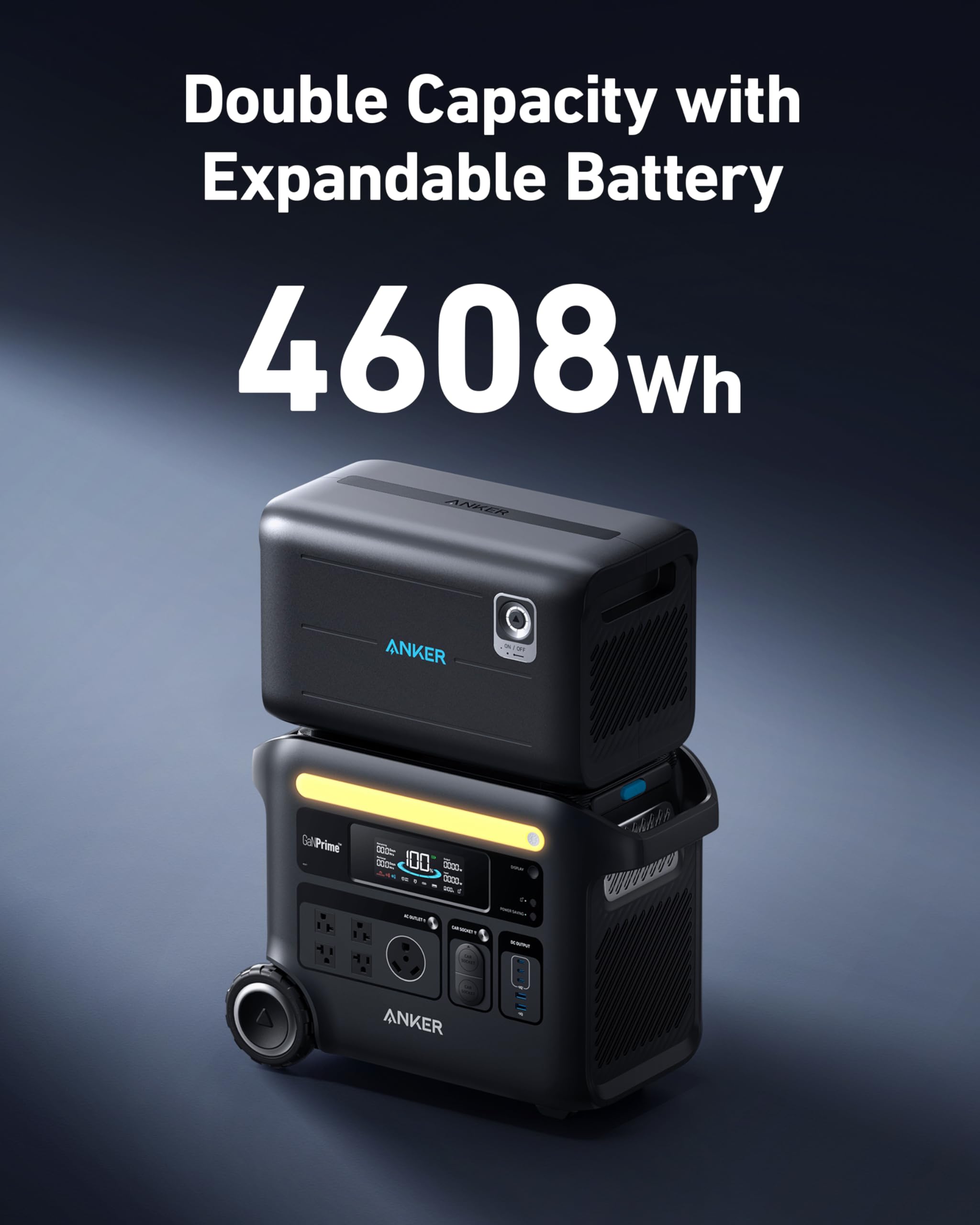Anker SOLIX F2600 + Expansion Battery + 400W Solar Panel image 2