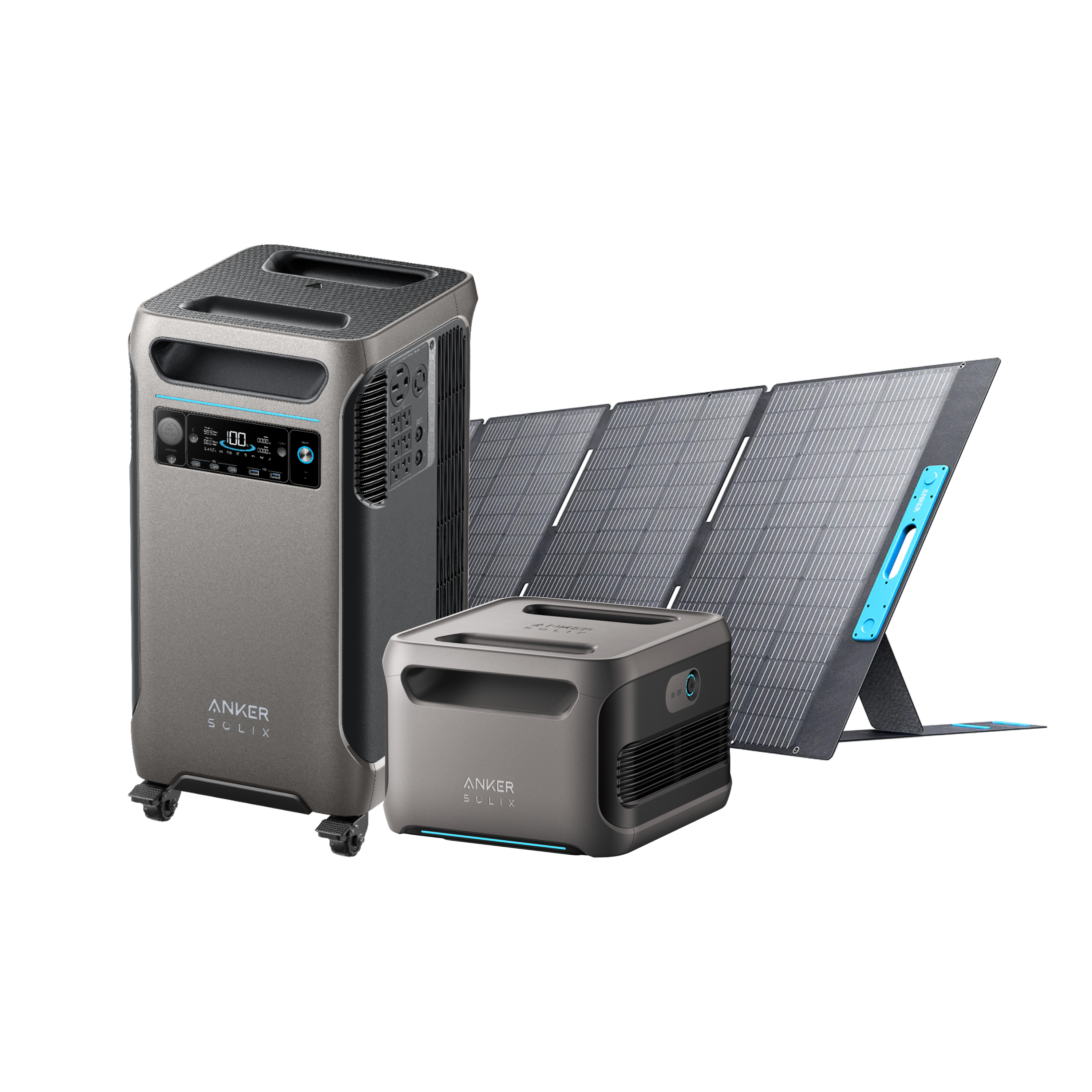 Anker SOLIX F3800 + Expansion Battery + 400W Solar Panel image 0