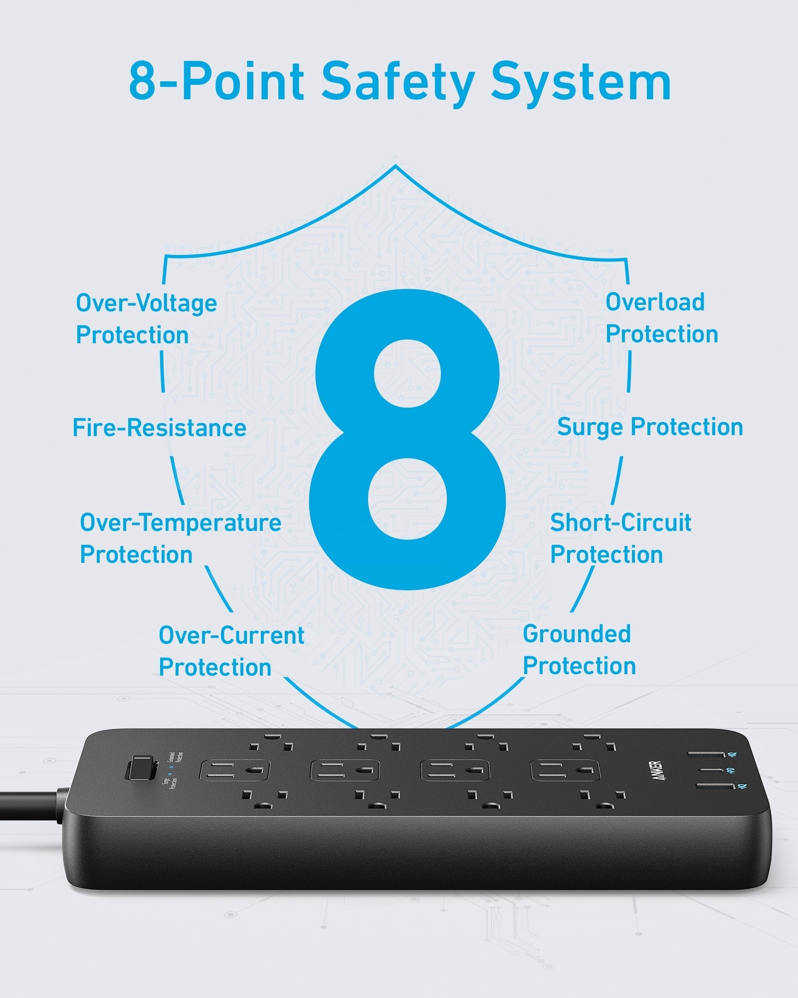 Anker 351 Power Strip image 5