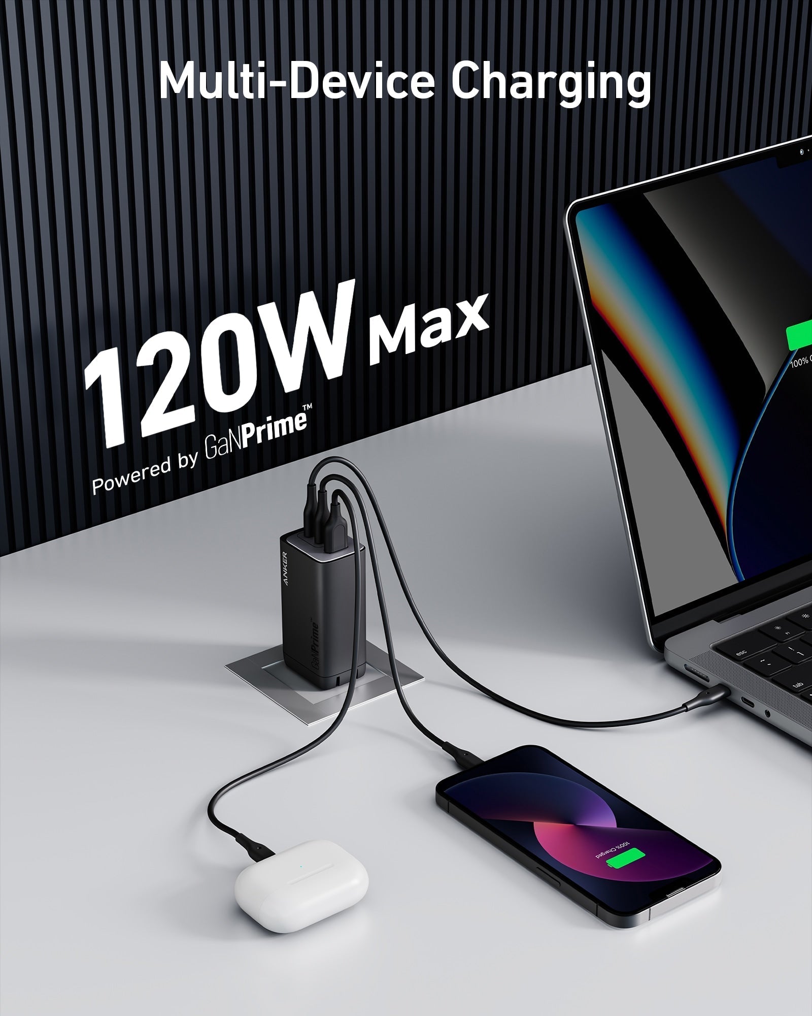 Anker 737 Charger (GaNPrime 120W) image 1
