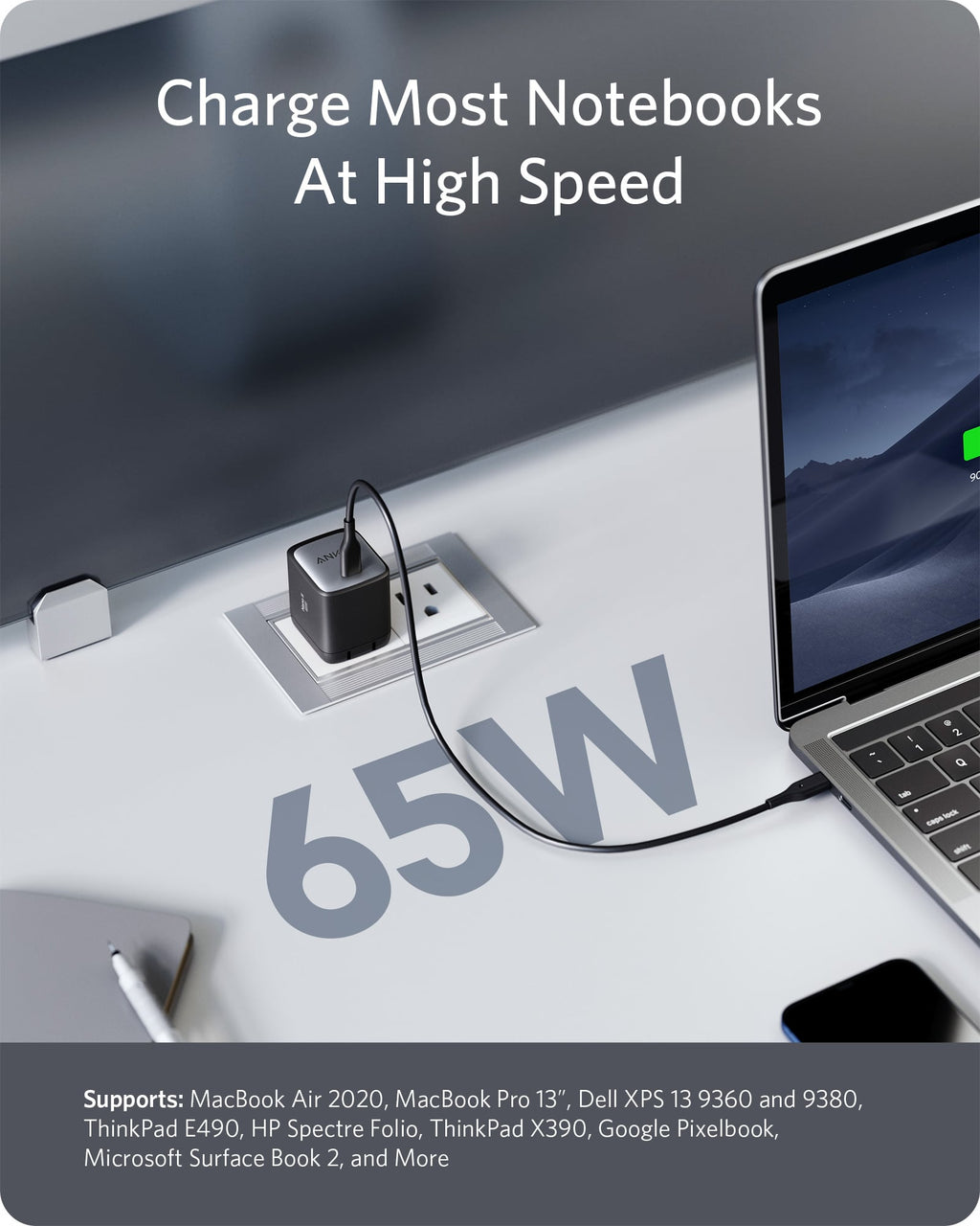 Anker 715 Charger (Nano II 65W) image 2