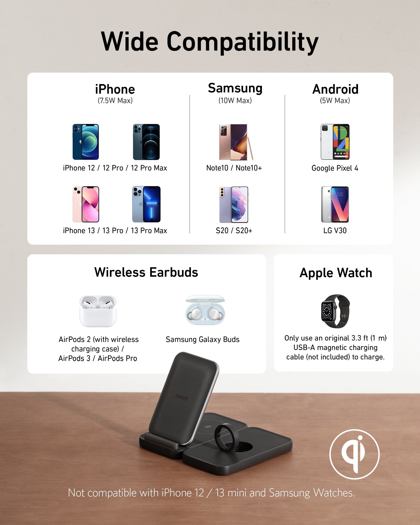 Anker 533 Wireless Charger (3-in-1 Stand) image 5