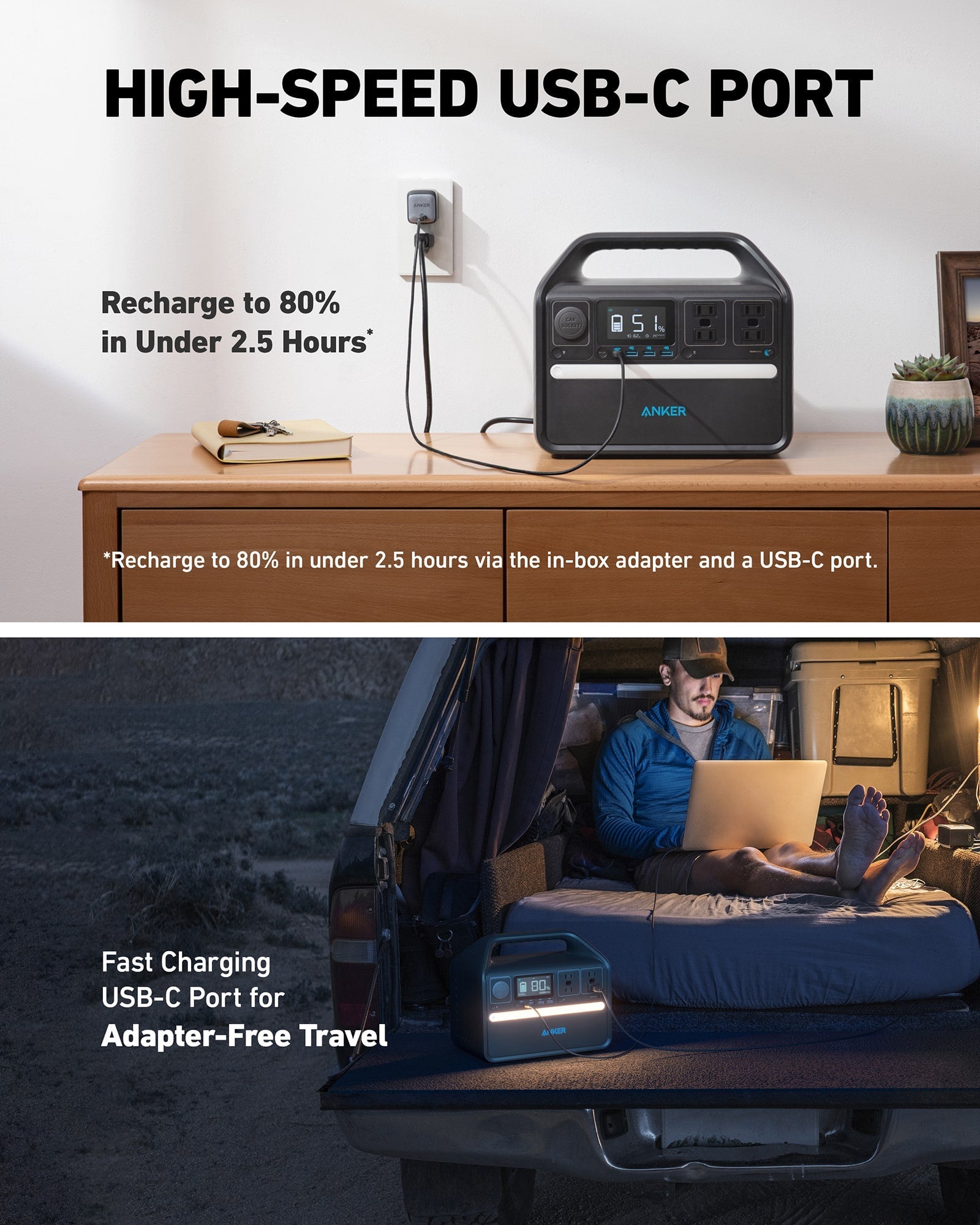 Anker PowerHouse 535  - 512Wh | 500W image 3