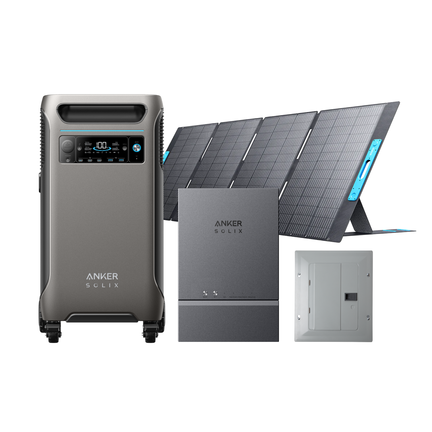 Anker SOLIX F3800 + Smart Home Power Kit image 2