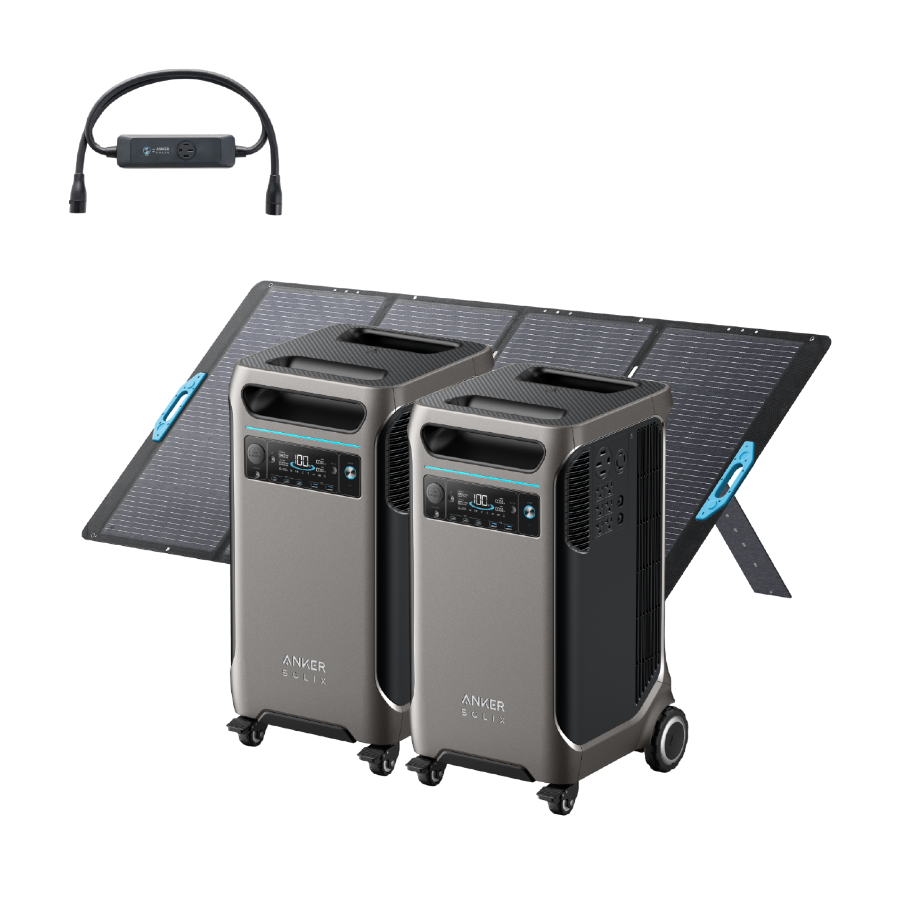 2Anker SOLIX F3800 + Double Power Hub image 1
