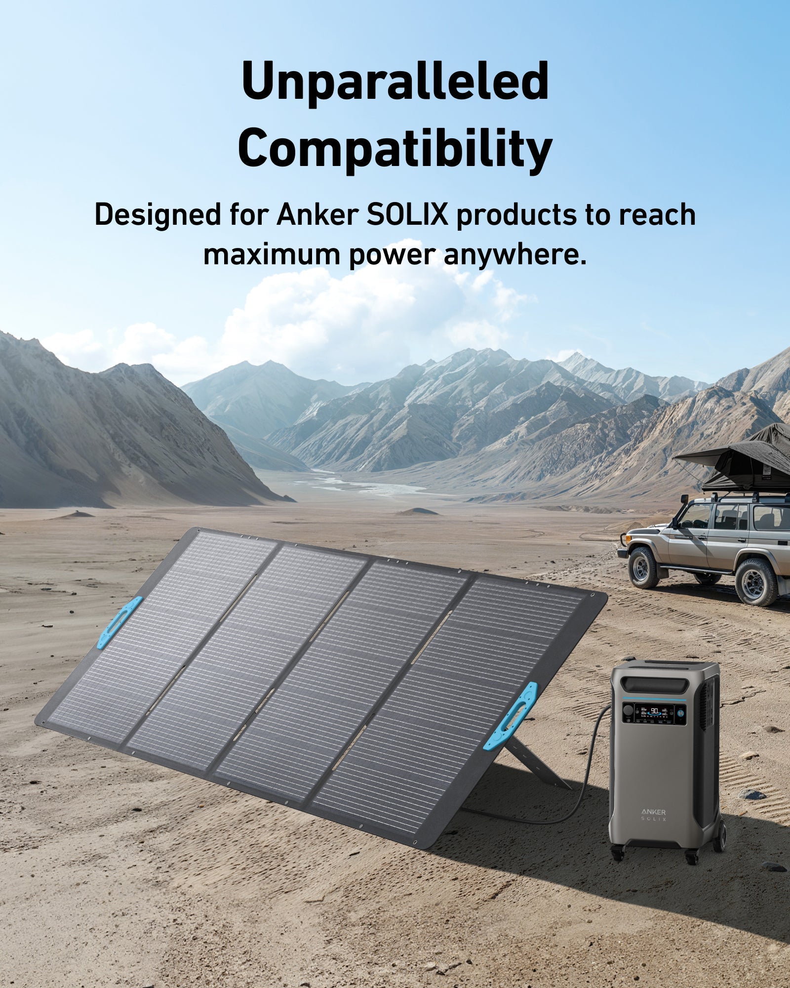 Anker SOLIX PS400 Portable Solar Panel (400W) image 5