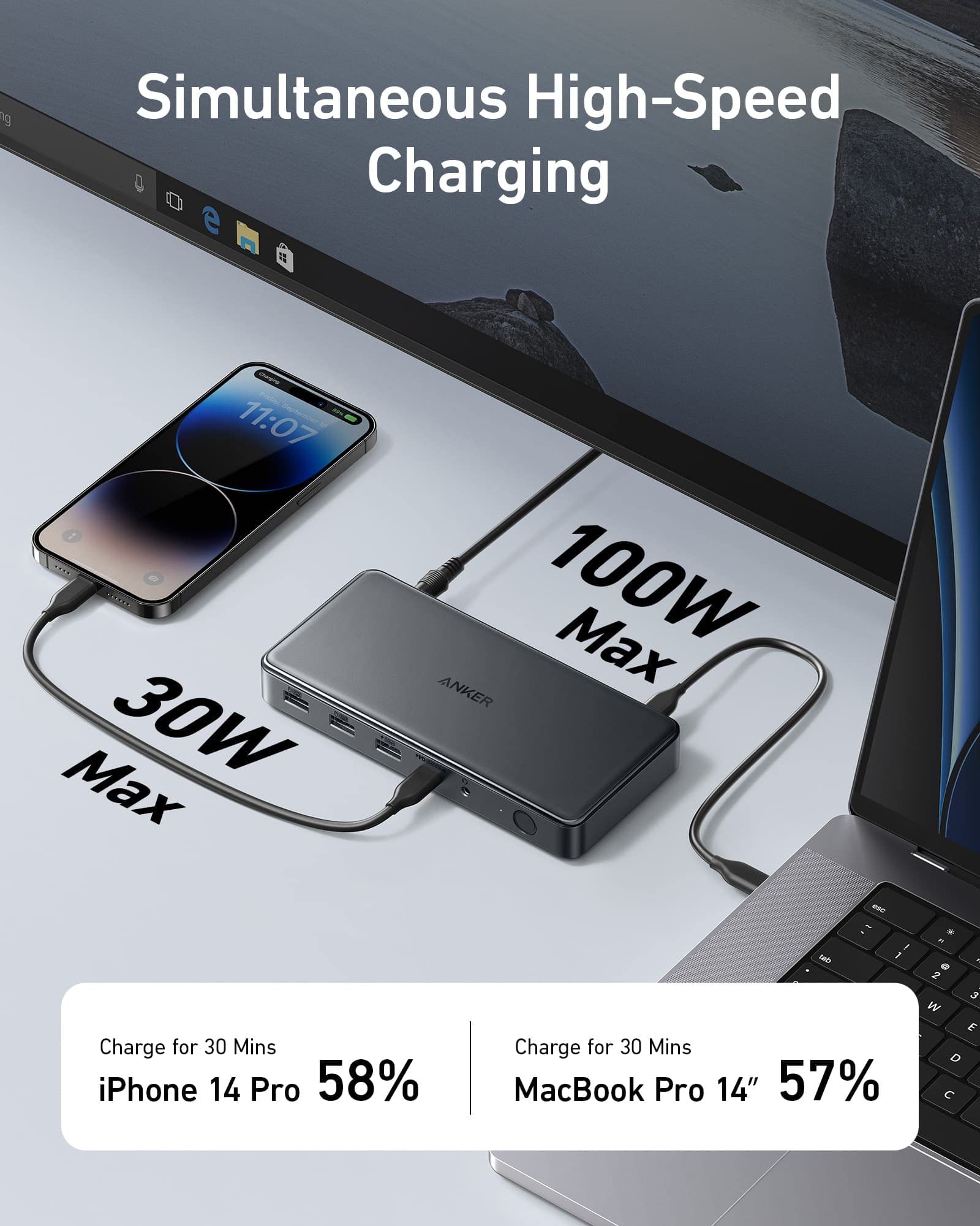 Anker 564 USB-C Docking Station (10-in-1) image 5