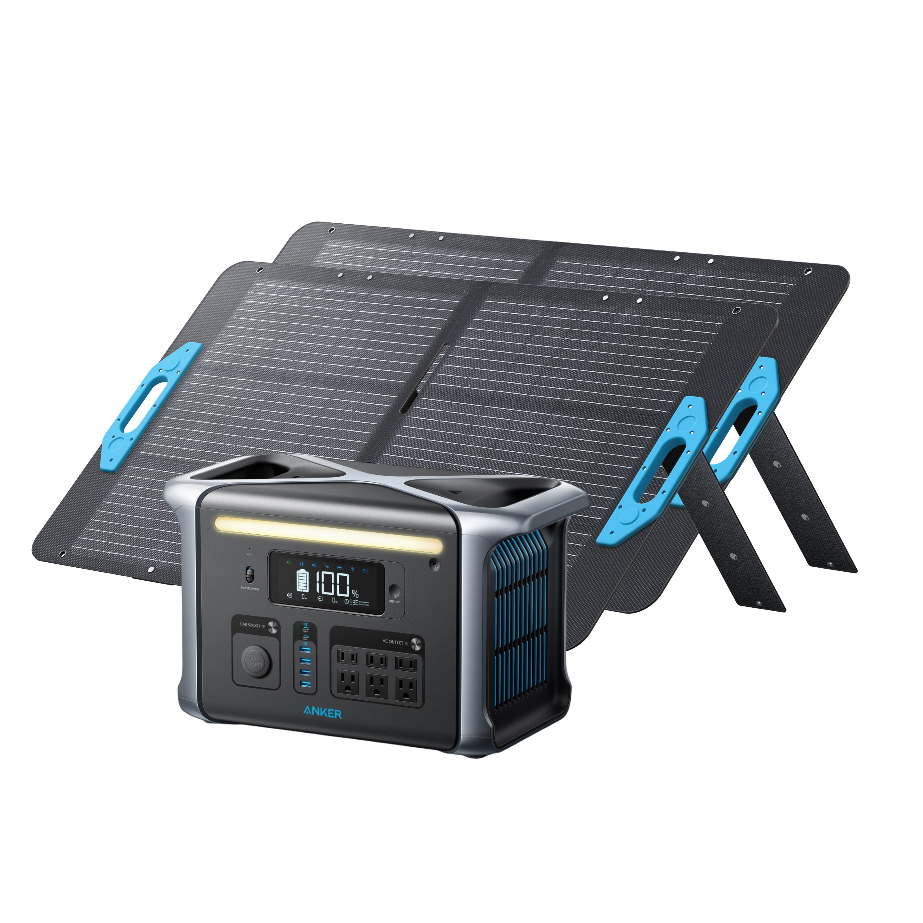 Anker SOLIX F1200 Solar Generator + 2100W Solar Panels image 0