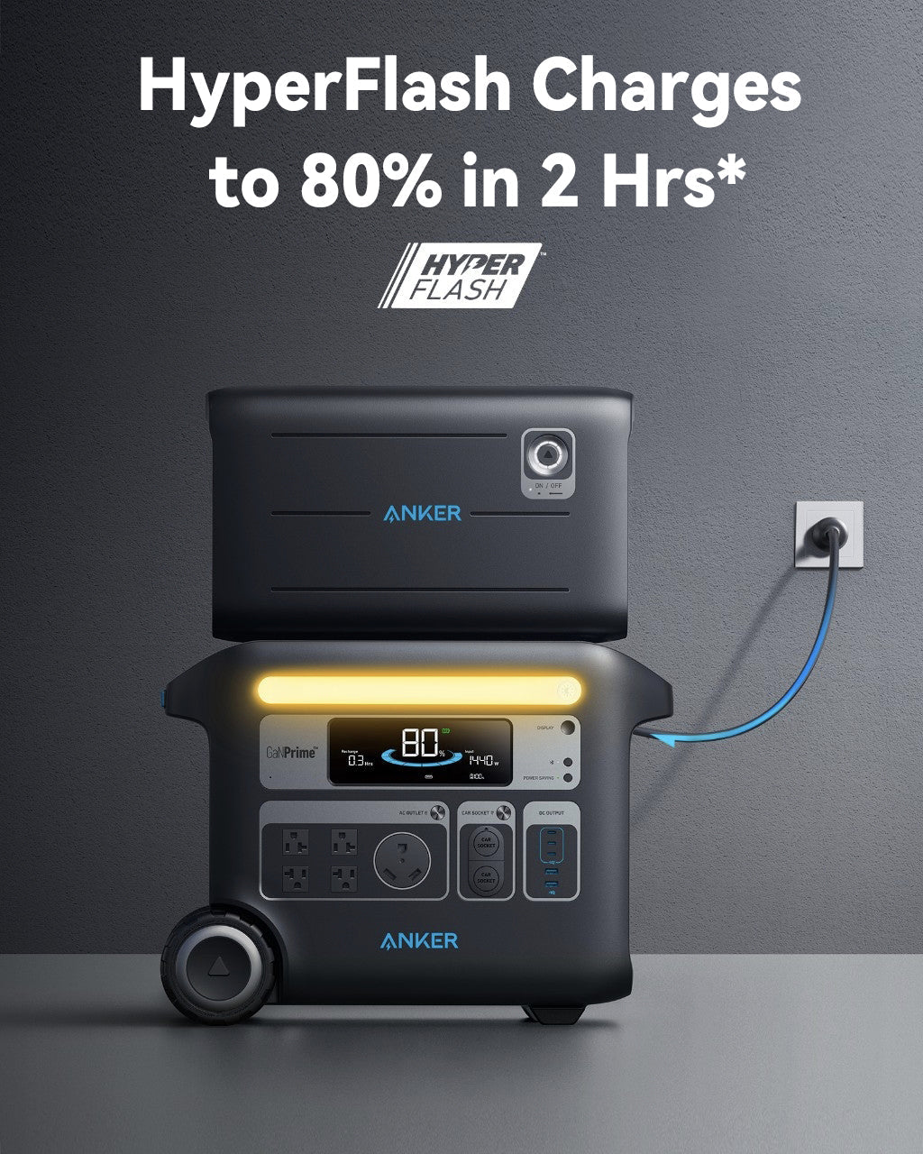 Anker SOLIX F2600 + BP2600 Expansion Battery - 5120Wh | 2400W image 1