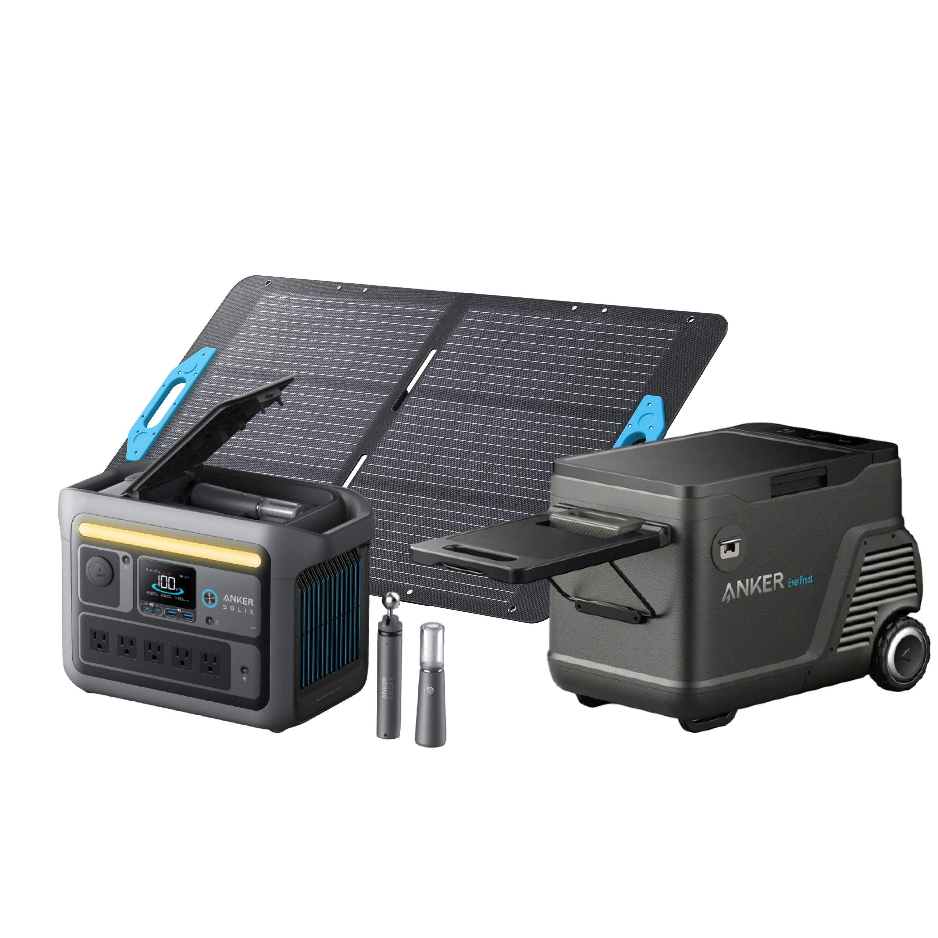 Anker EverFrost 40 + Anker SOLIX C800 Plus + Anker 625 Solar Panel (100W) image 0