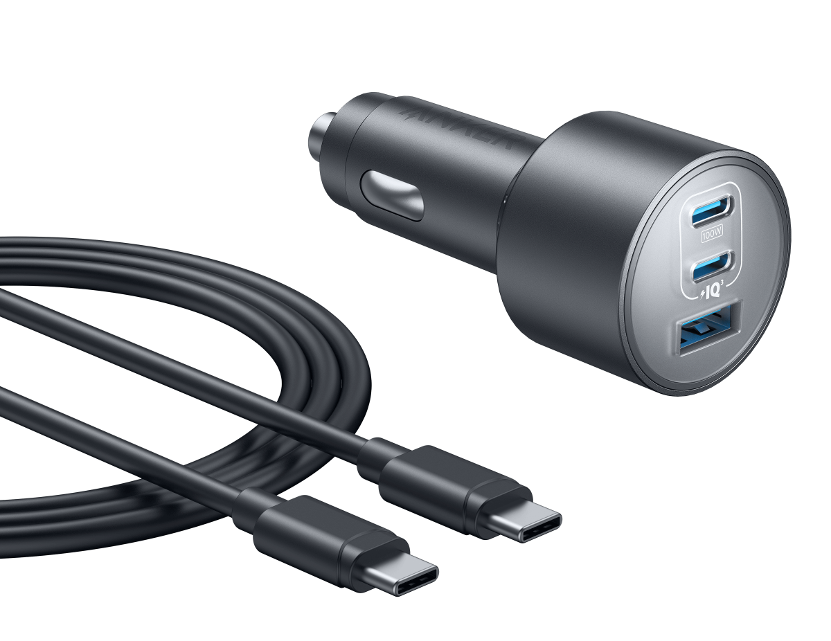 Anker Nano Car Charger (167.5W, 3 Ports) image 0