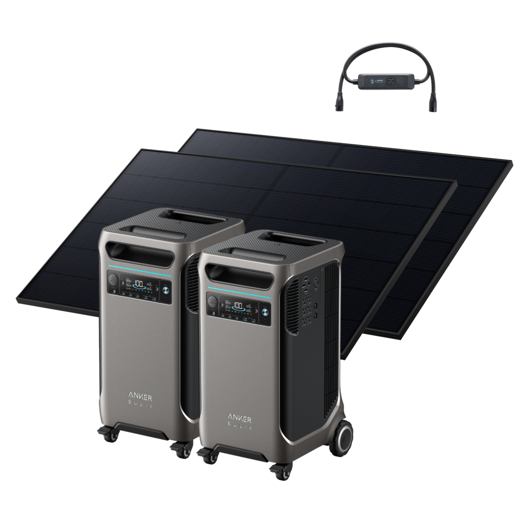 2Anker SOLIX F3800 + Double Power Hub + 400W Solar Panel image 5