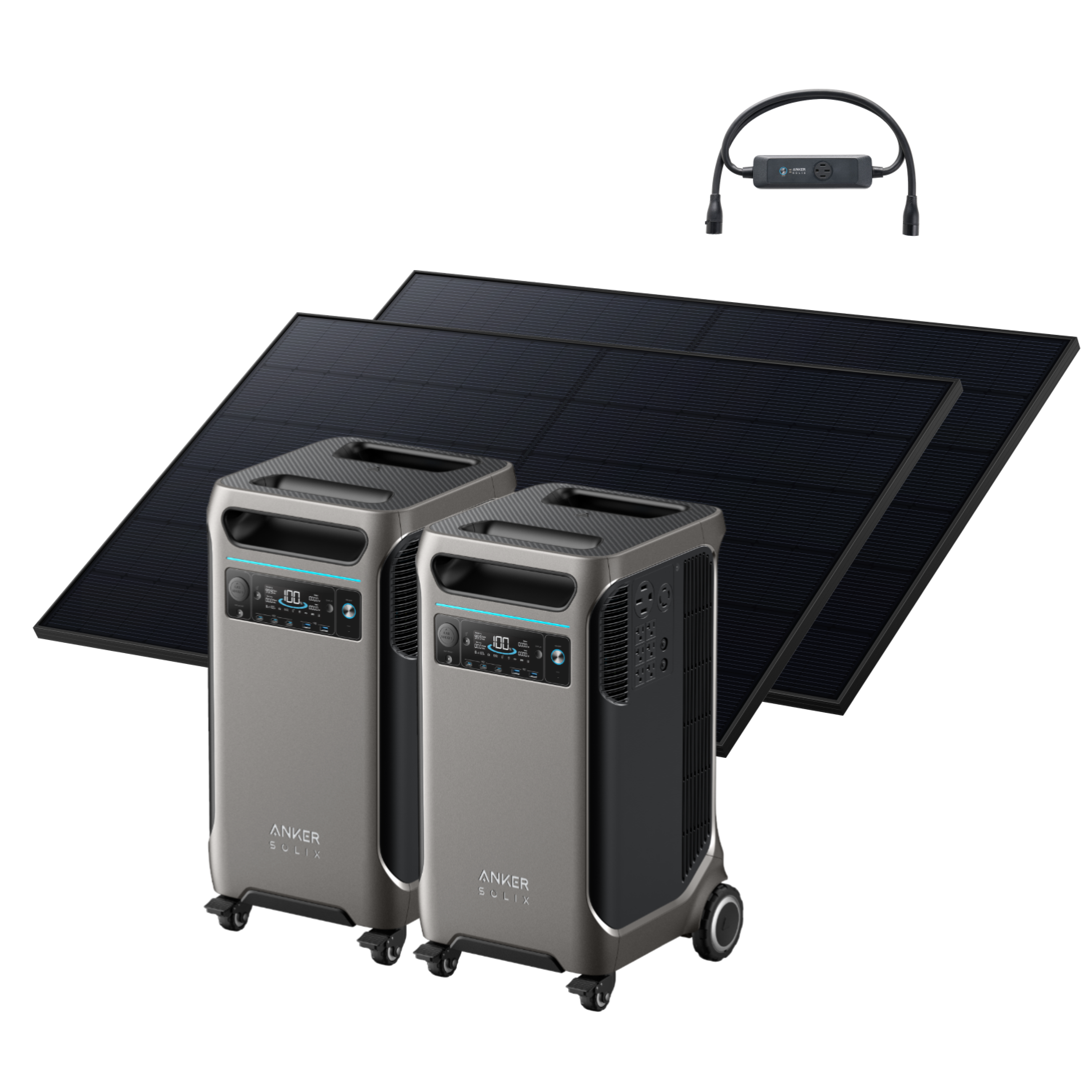 2Anker SOLIX F3800 + Double Power Hub + 400W Solar Panel image 5