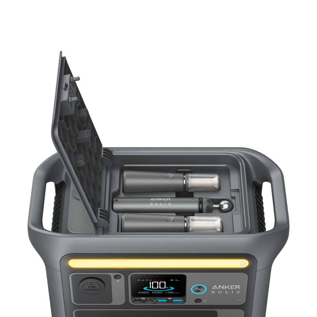 Anker SOLIX C800 Plus Solar Generator + 200W Solar Panel image 3