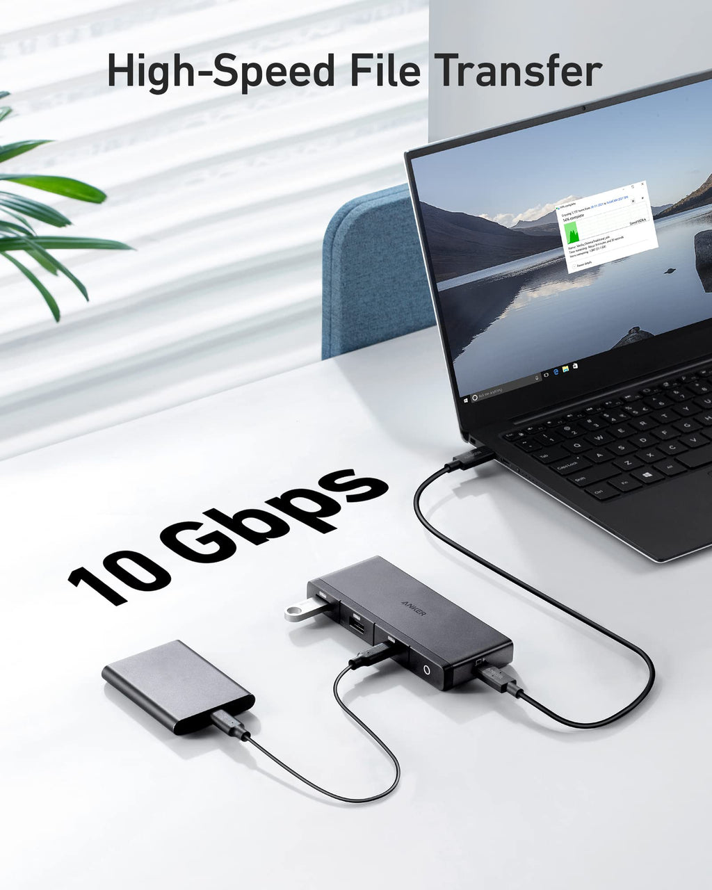 Anker 556 USB-C Hub (8-in-1, USB4) image 1