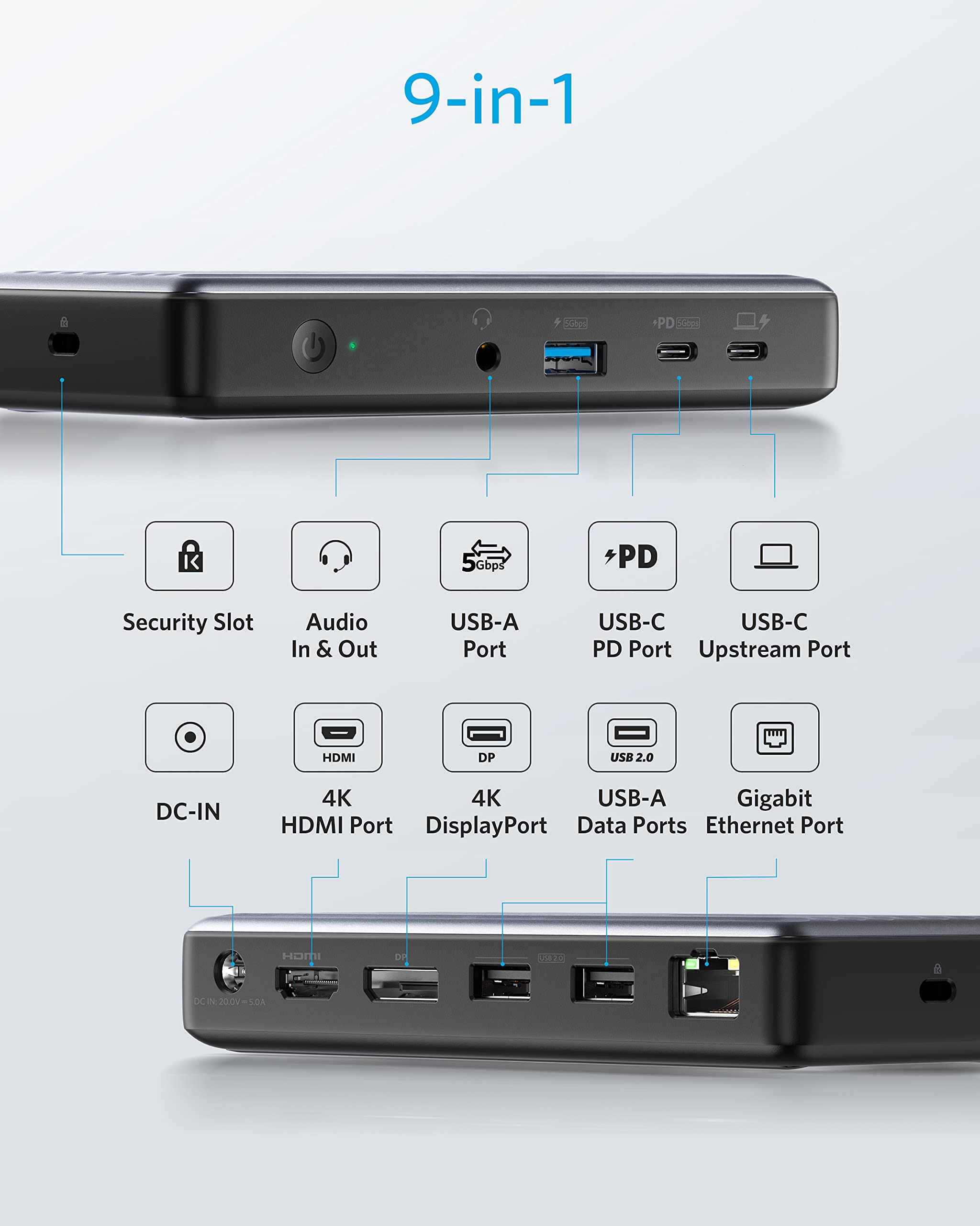 Anker PowerExpand 9-in-1 USB-C PD Dock image 1