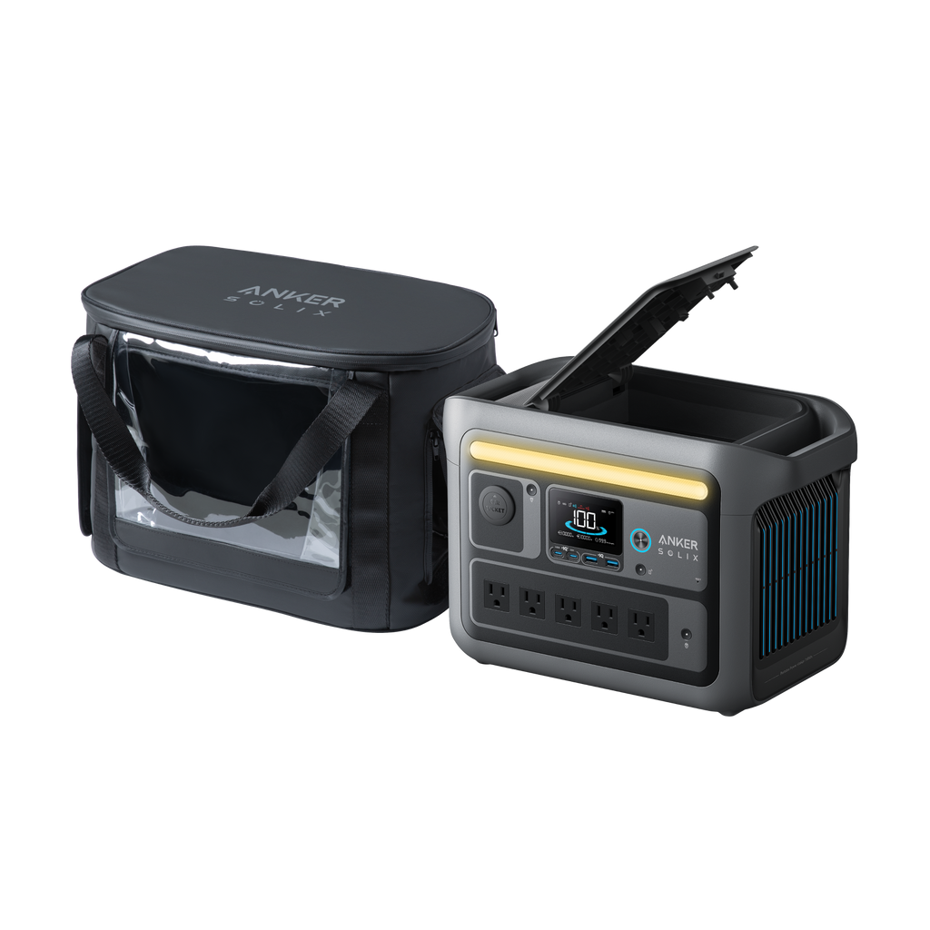 Anker SOLIX C800 Portable Power Station + Water Resistant Bag image 0