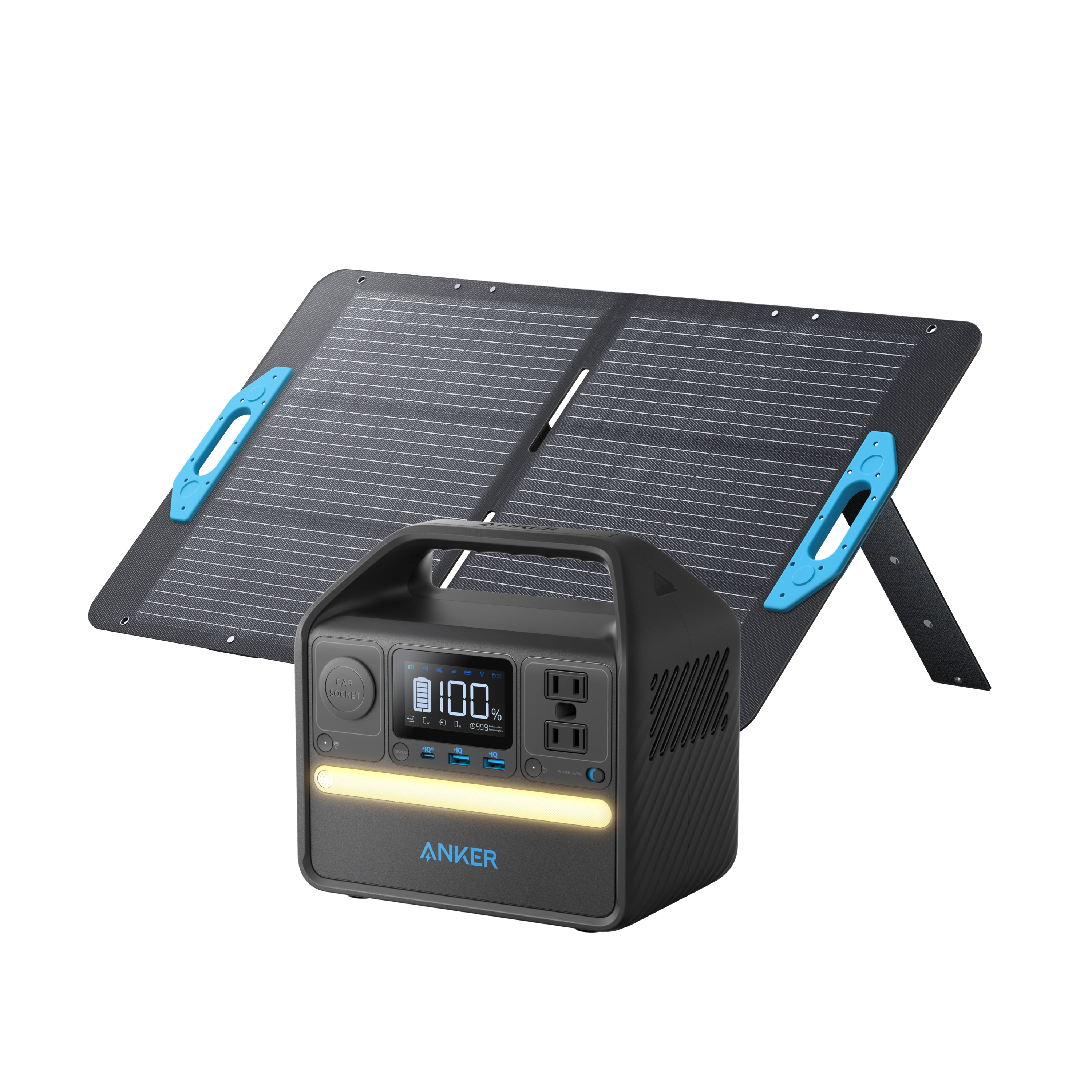 Anker 521 Solar Generator + 100W Solar Panel image 0