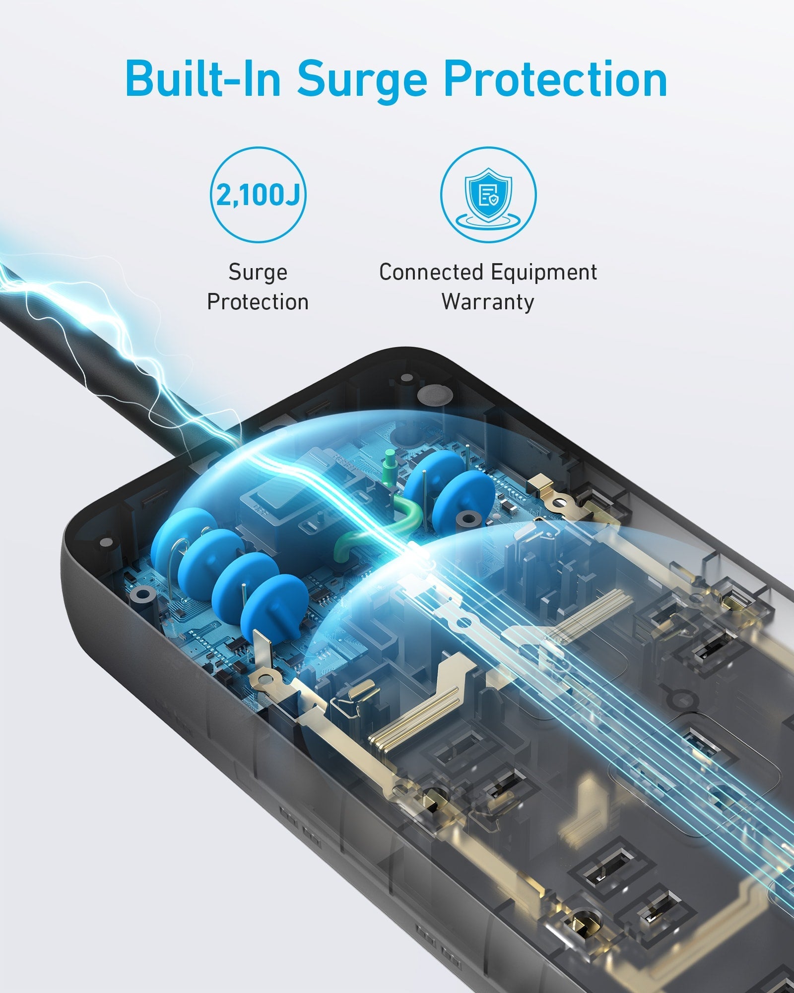 Anker 351 Power Strip image 1