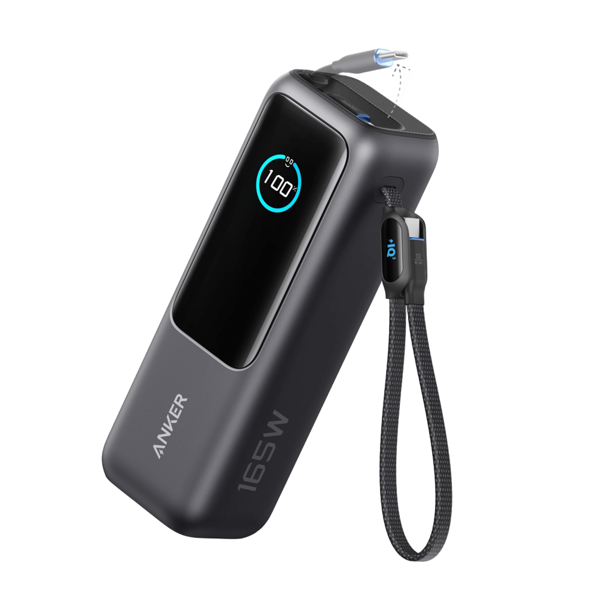 Anker Power Bank (25K, 165W, Built-In and Retractable Cables) image 0