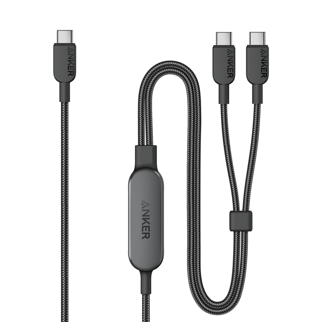 Anker 2-in-1 USB C to USB C Cable 140W image 0
