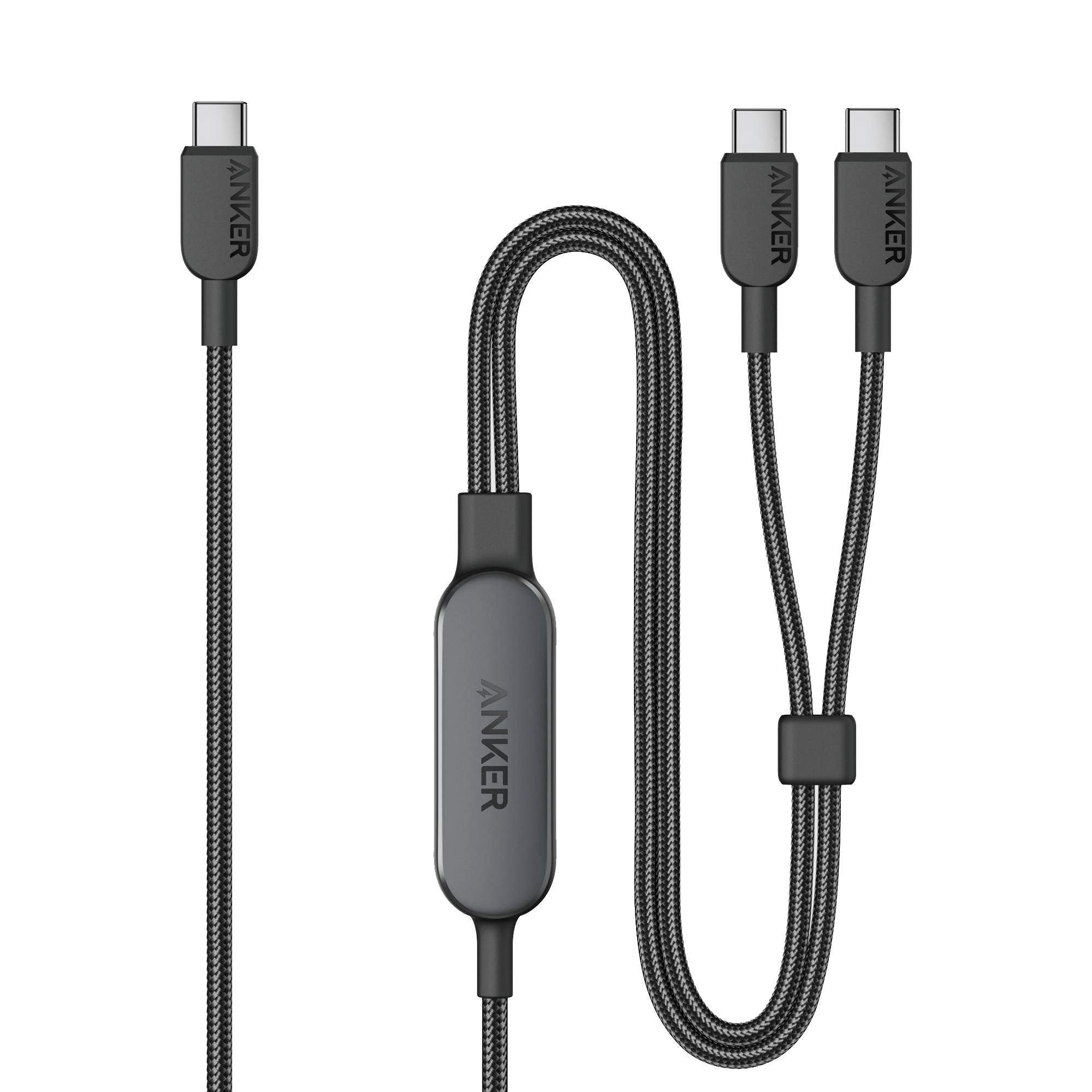 Anker 2-in-1 USB C to USB C Cable 140W image 0