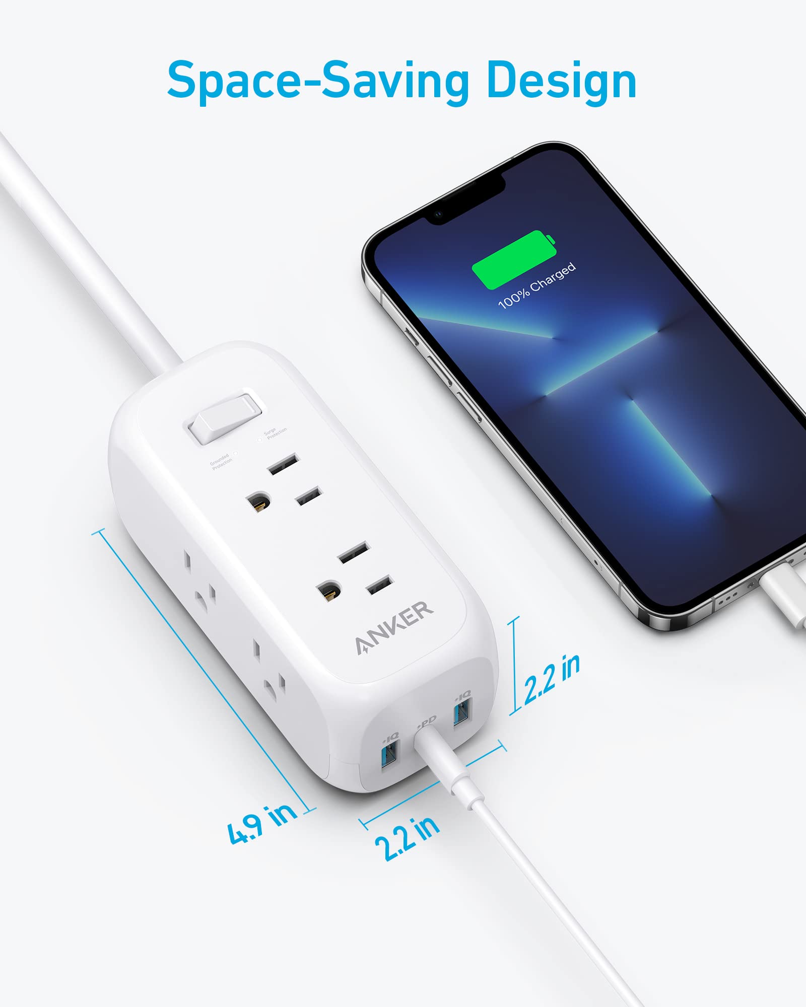 Anker 332 USB Power Strip image 3