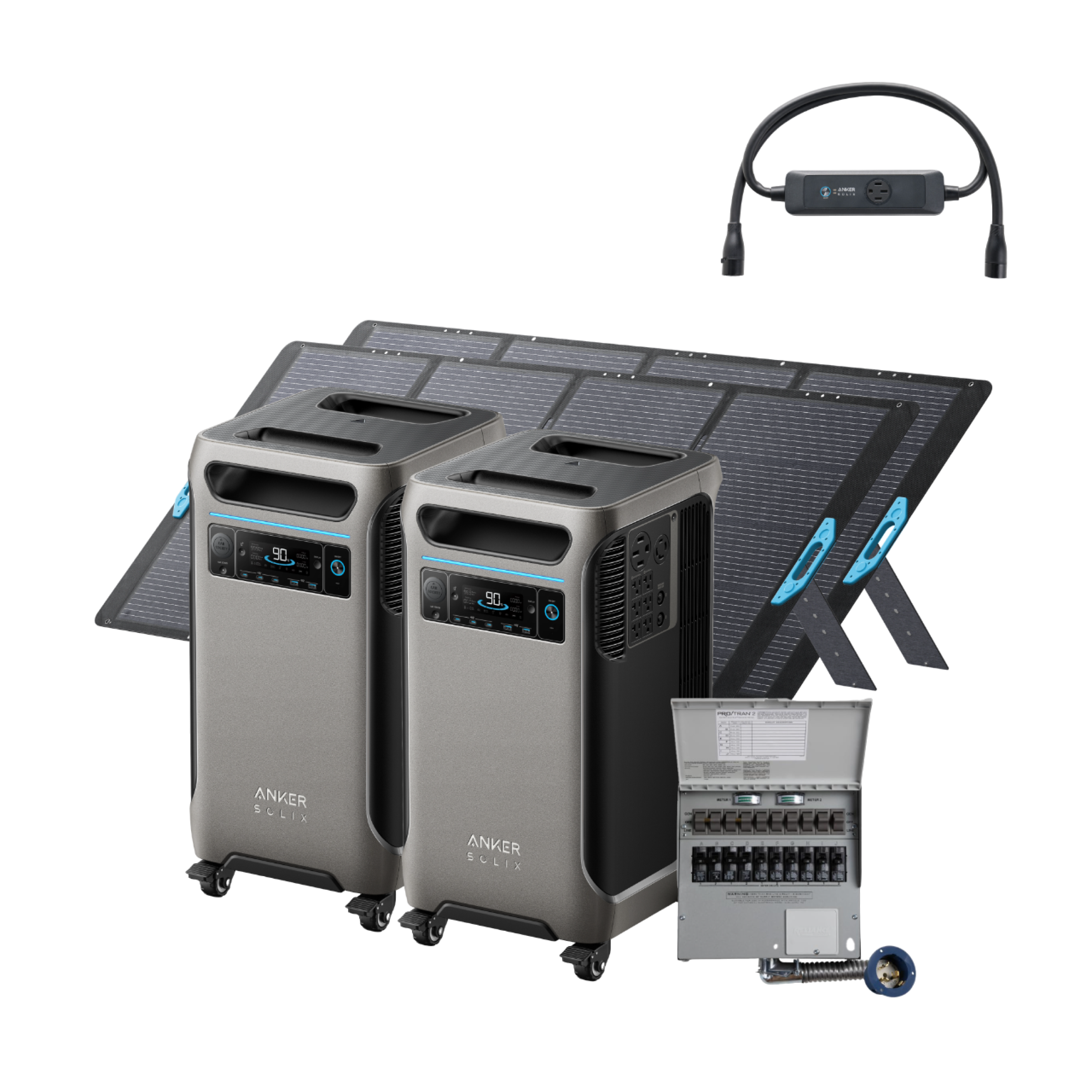 2Anker SOLIX F3800 + Power Backup Kit image 4