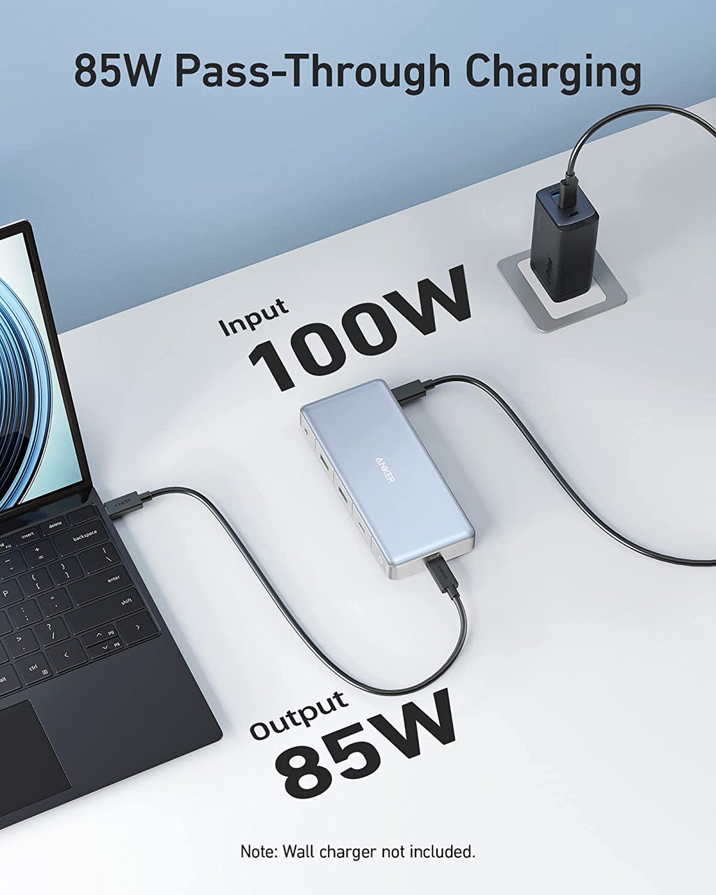 Anker 575 USB-C Hub (12-in-1, Dual HDMI, DP) image 4