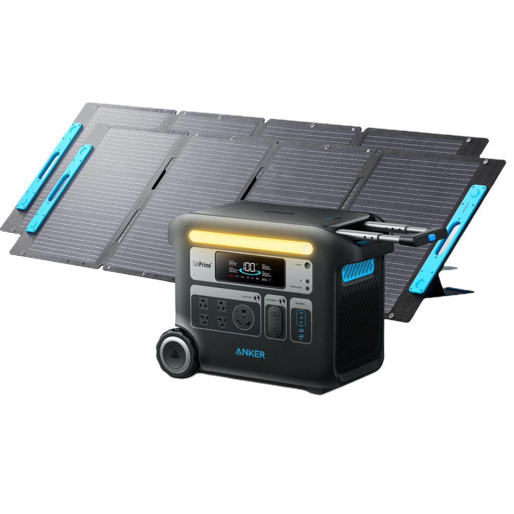 Anker SOLIX F2000 Solar Generator + 2200W Solar Panels image 0