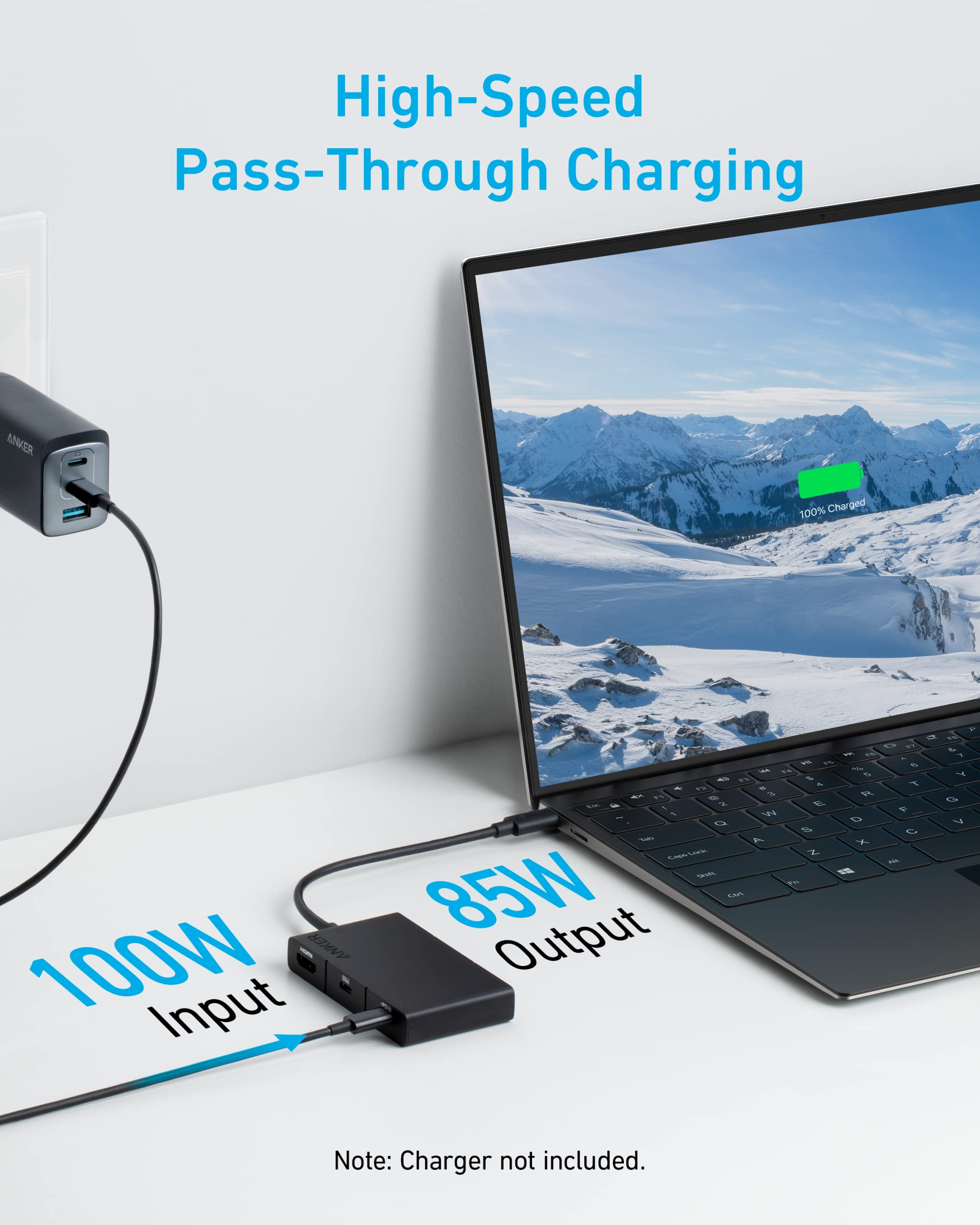 Anker 332 USB-C Hub (5-in-1, 4K HDMI) image 5