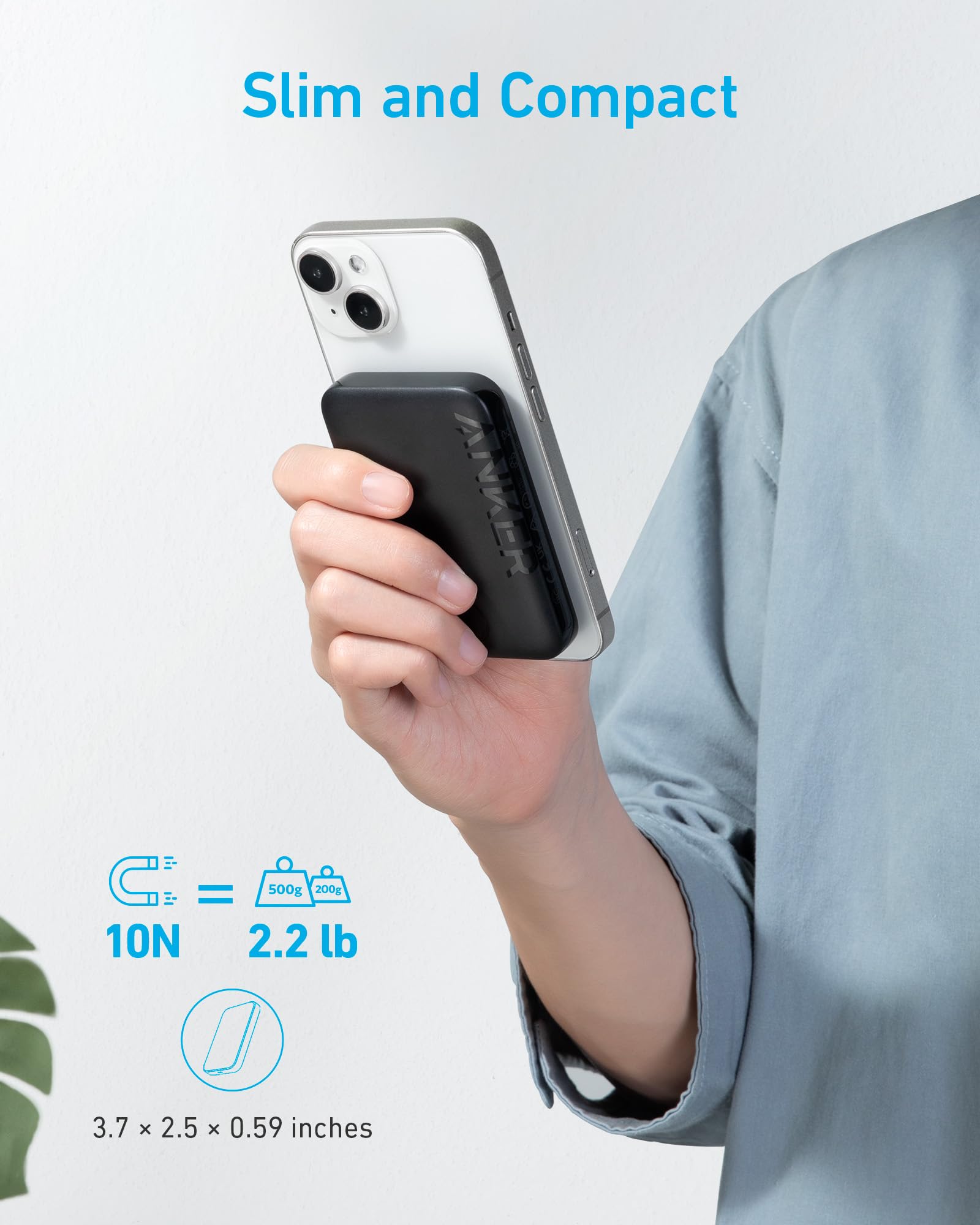 Anker 321 MagGo Battery (PowerCore Magnetic 5K) image 5