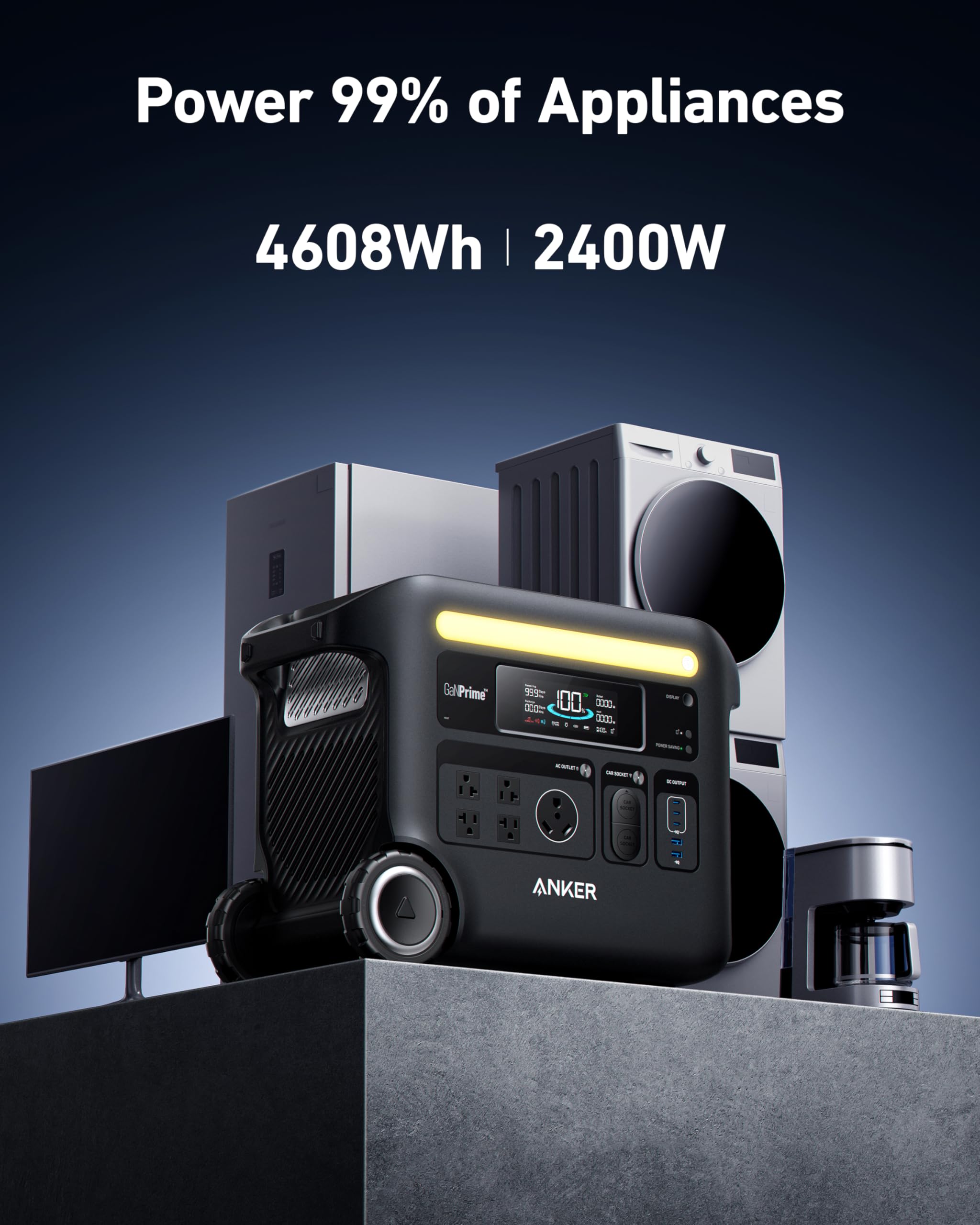 Anker SOLIX F2600 + BP2000 Expansion Battery image 2