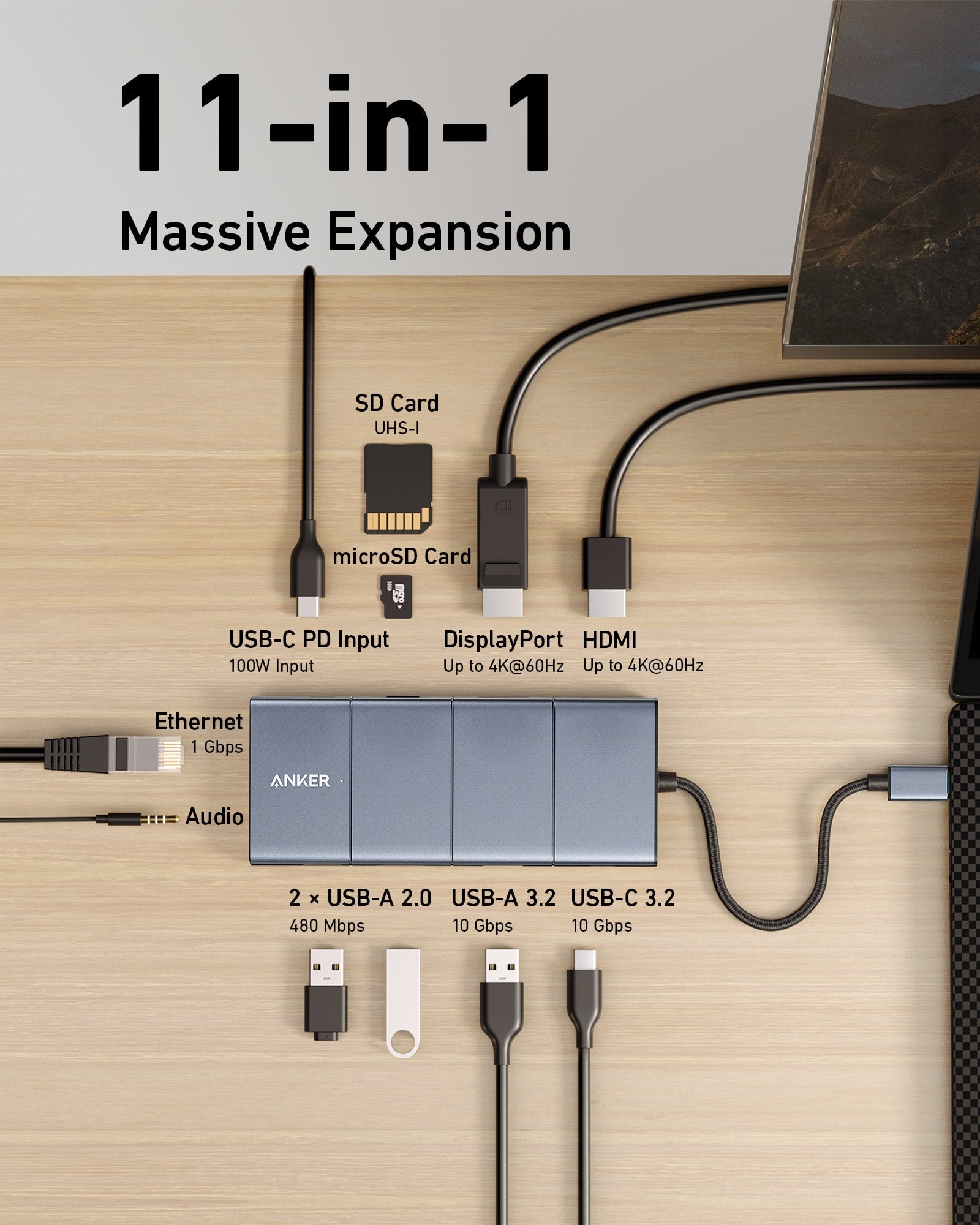 Anker 565 USB-C Hub (11-in-1) image 1