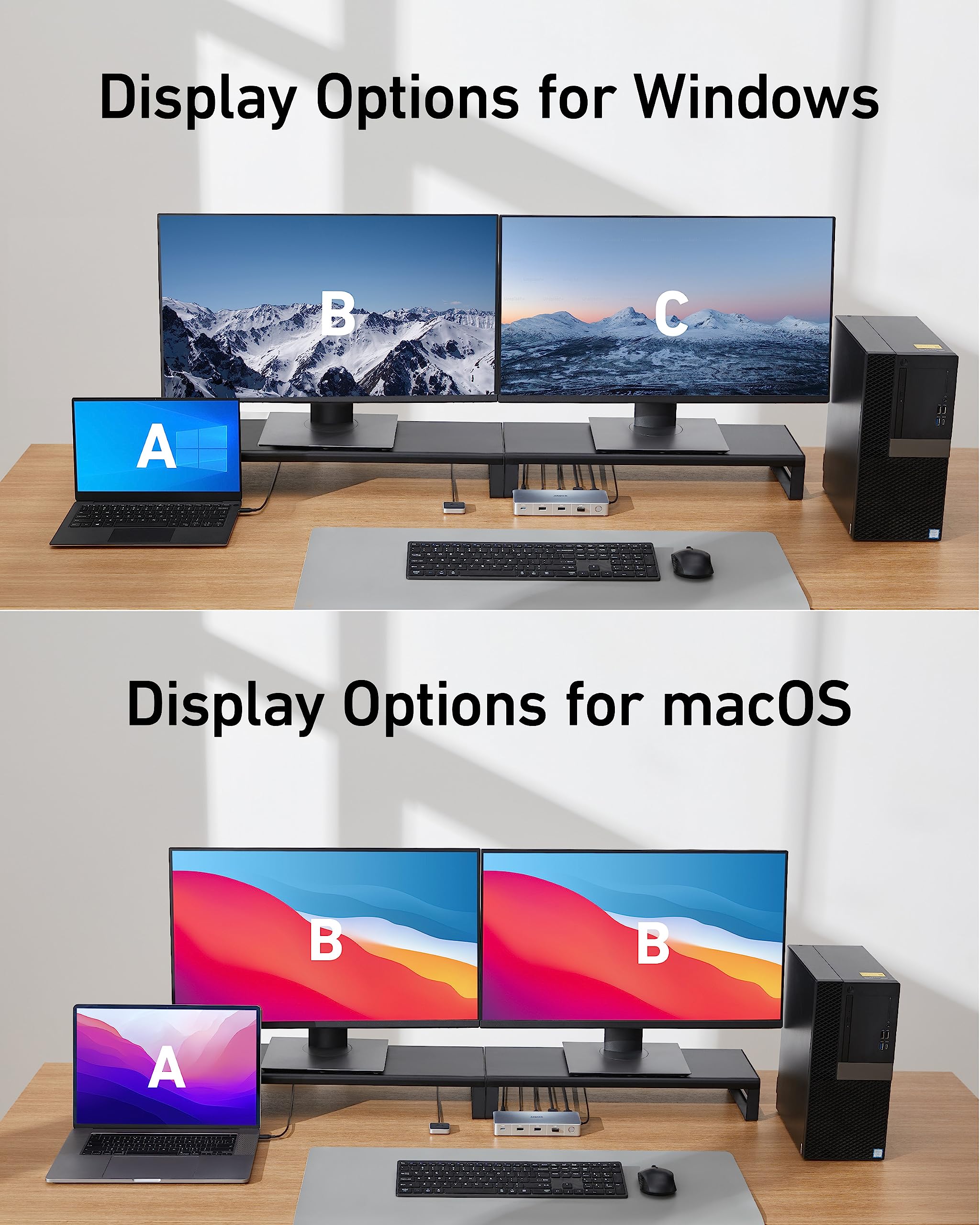 Anker 553 USB-C Docking Station (KVM Switch) image 5