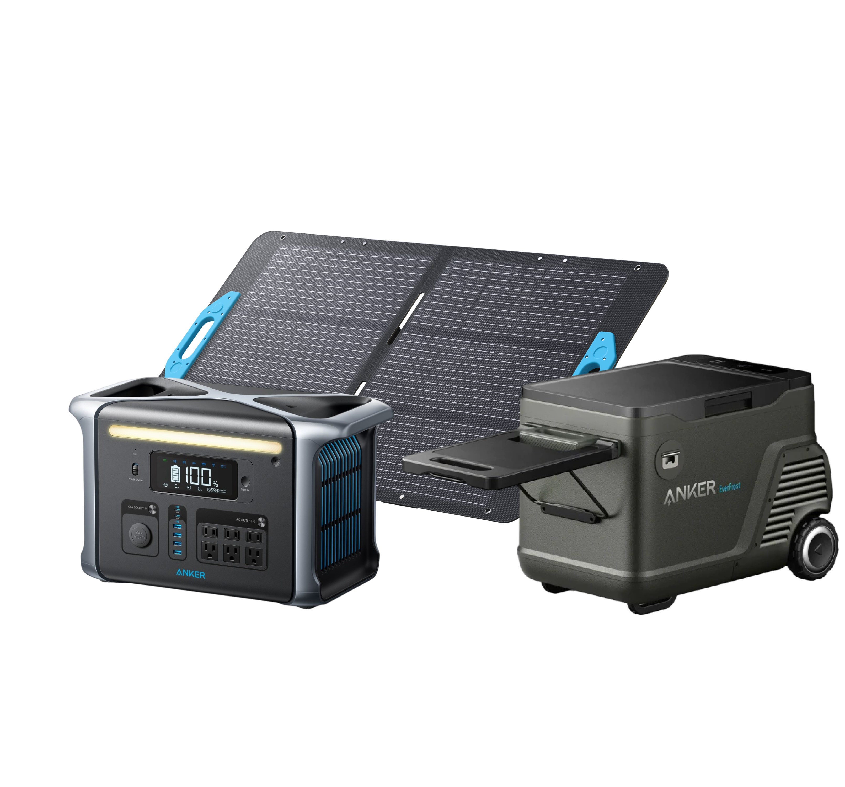 Anker EverFrost 40 + Anker SOLIX F1200 + Anker 625 Solar Panel (100W) image 0