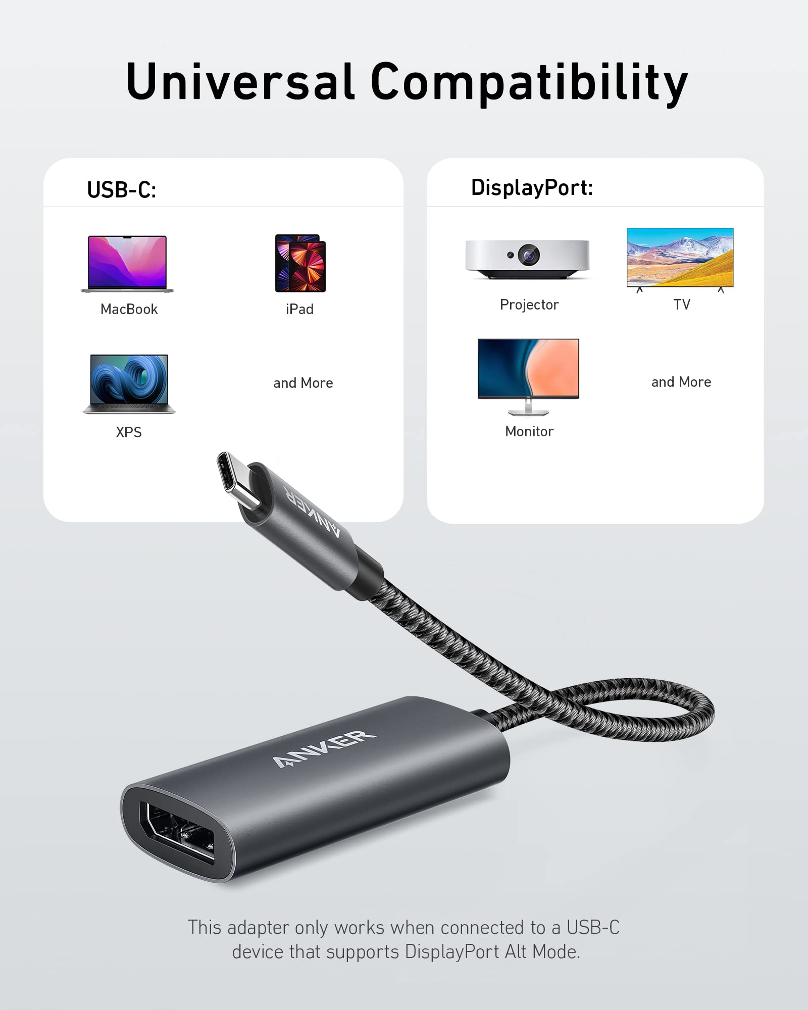 Anker 518 USB-C Adapter (8K DisplayPort) image 4