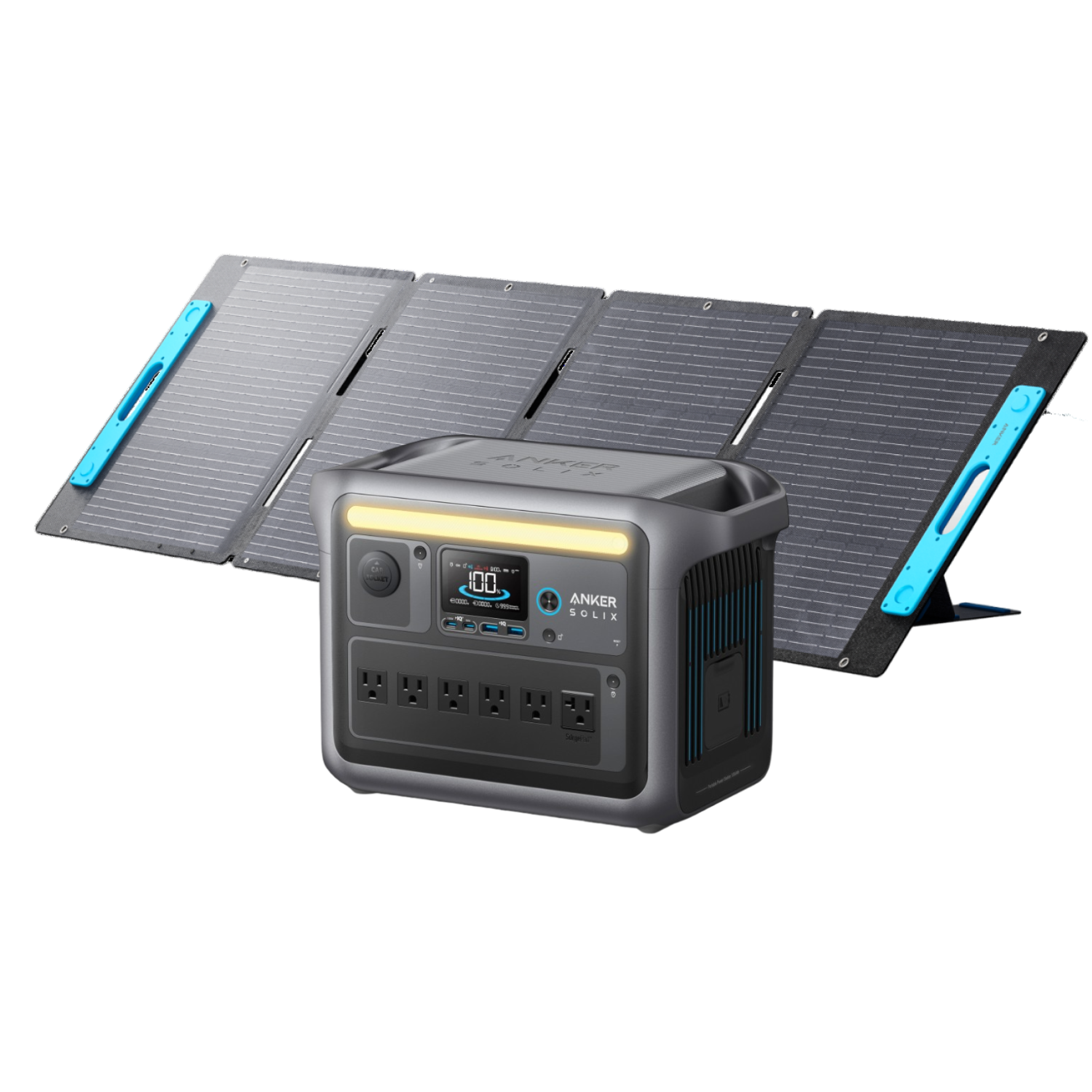 Anker SOLIX C1000 Solar Generator + 200W Solar Panel image 0